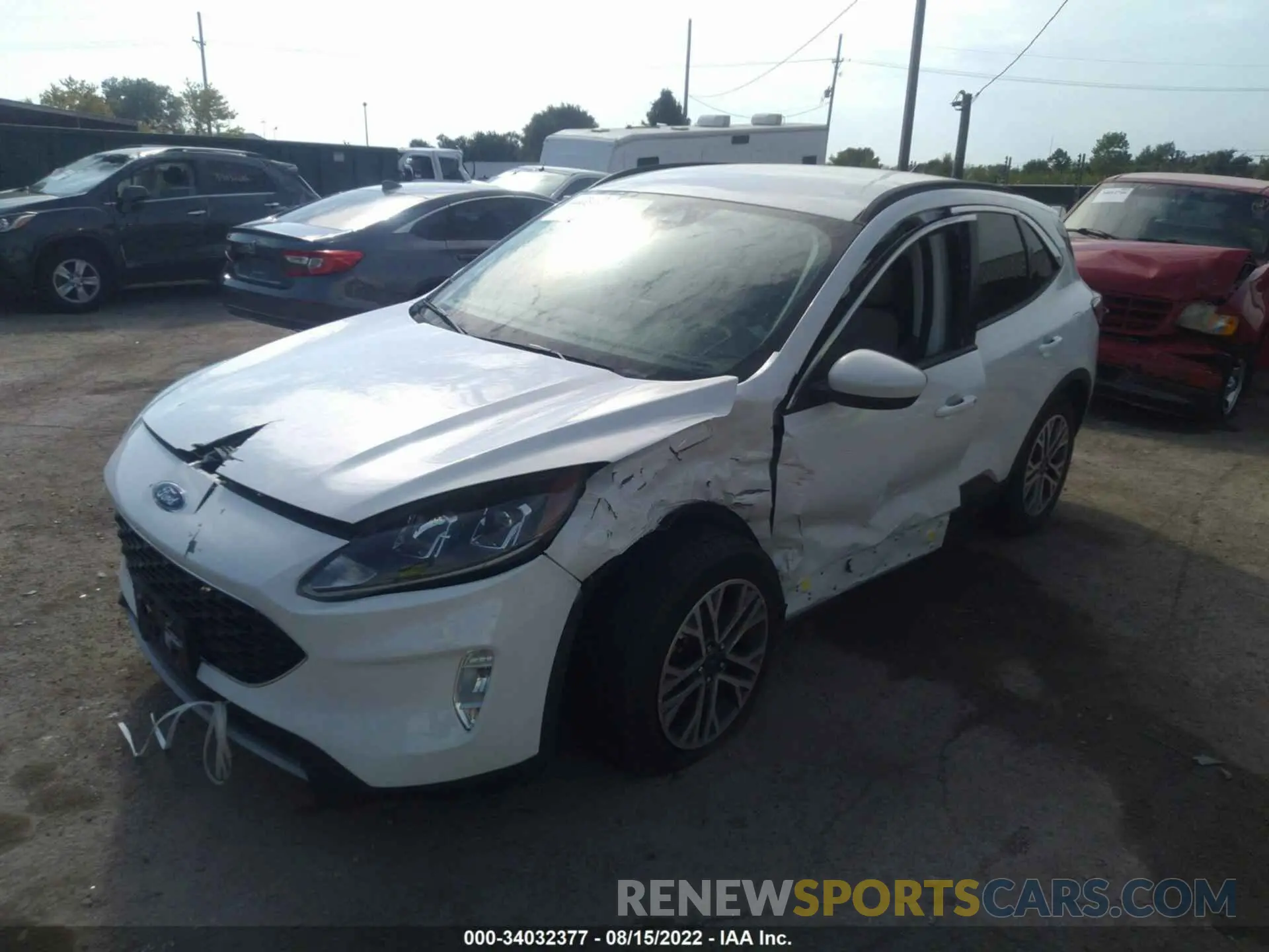2 Photograph of a damaged car 1FMCU9H97MUA92923 FORD ESCAPE 2021