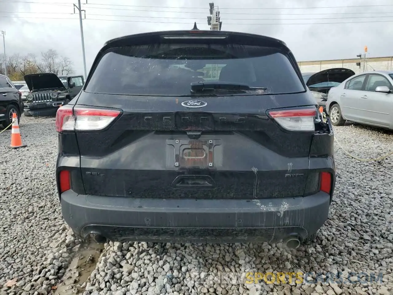 6 Фотография поврежденного автомобиля 1FMCU9H99MUB18857 FORD ESCAPE 2021