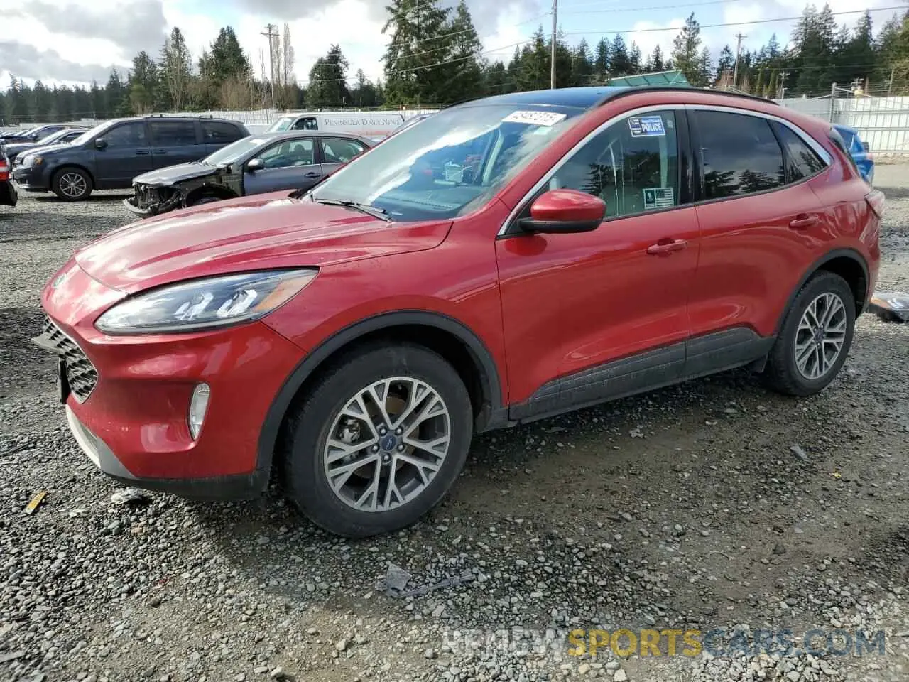 1 Photograph of a damaged car 1FMCU9H9XMUA36118 FORD ESCAPE 2021