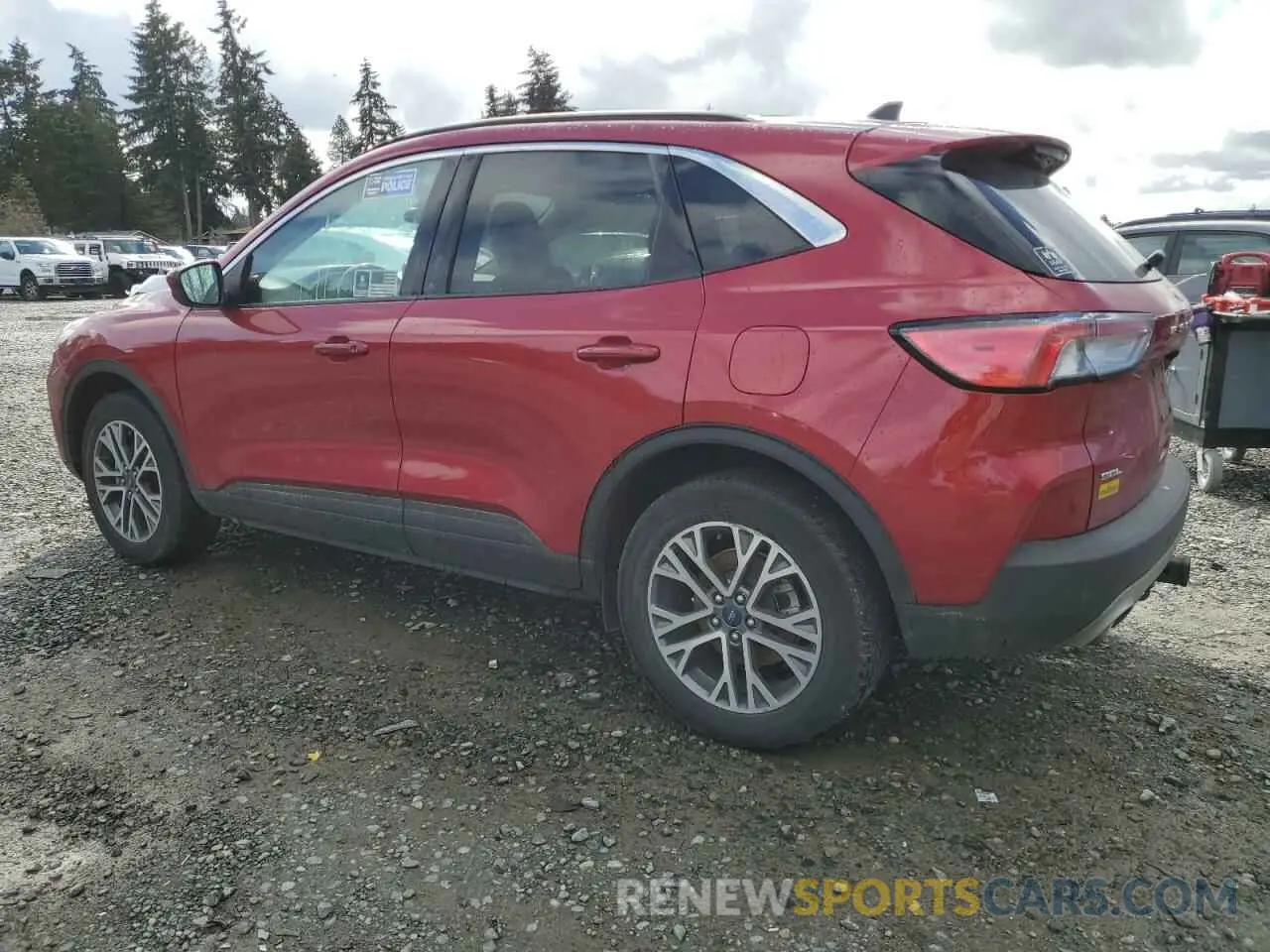 2 Photograph of a damaged car 1FMCU9H9XMUA36118 FORD ESCAPE 2021