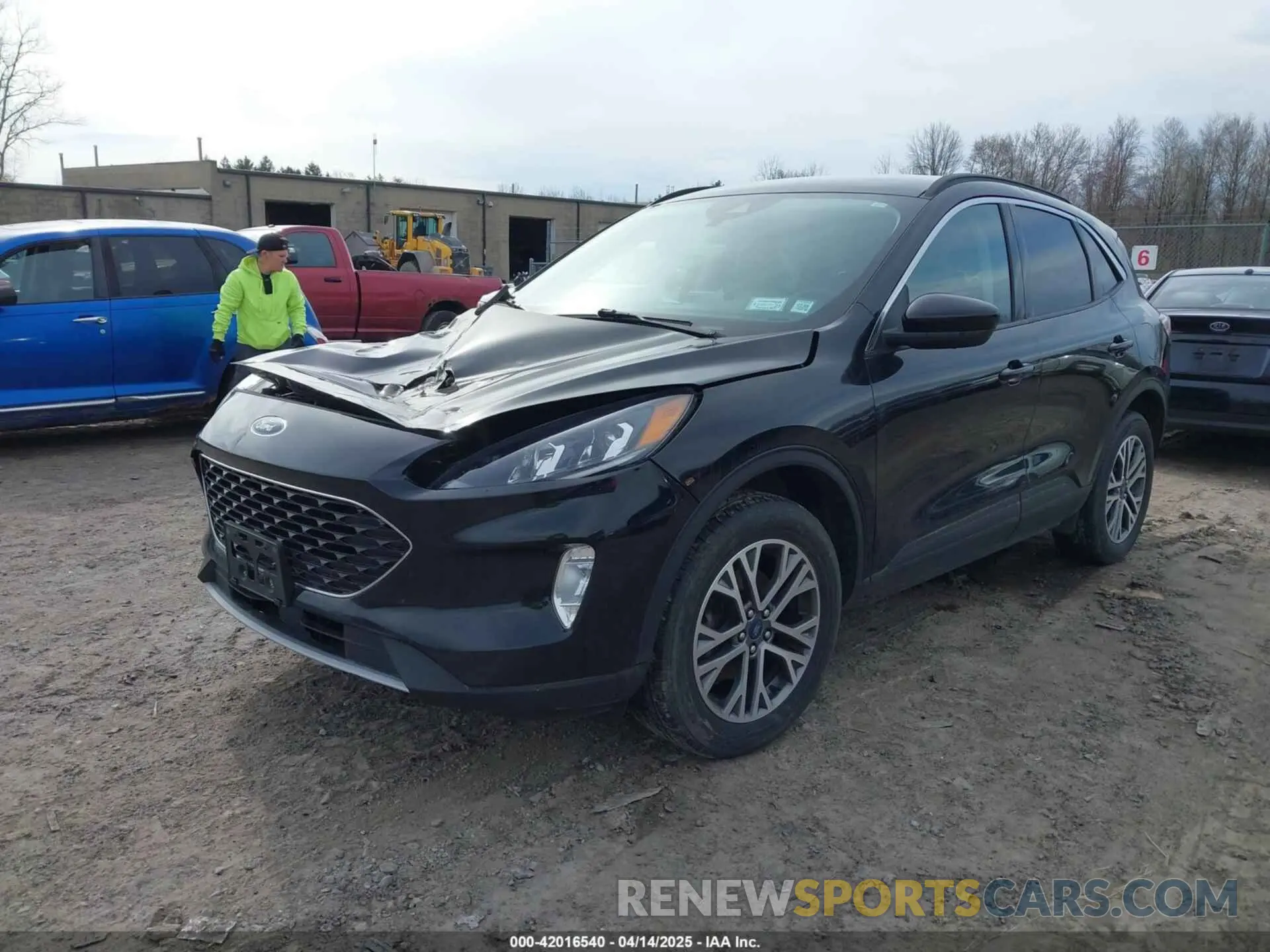 2 Фотография поврежденного автомобиля 1FMCU9H9XMUA60225 FORD ESCAPE 2021