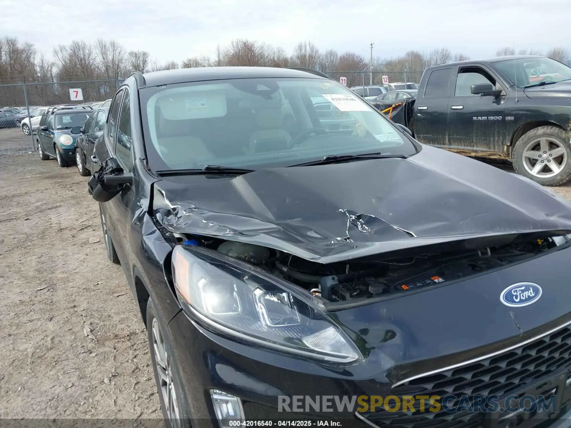 6 Фотография поврежденного автомобиля 1FMCU9H9XMUA60225 FORD ESCAPE 2021
