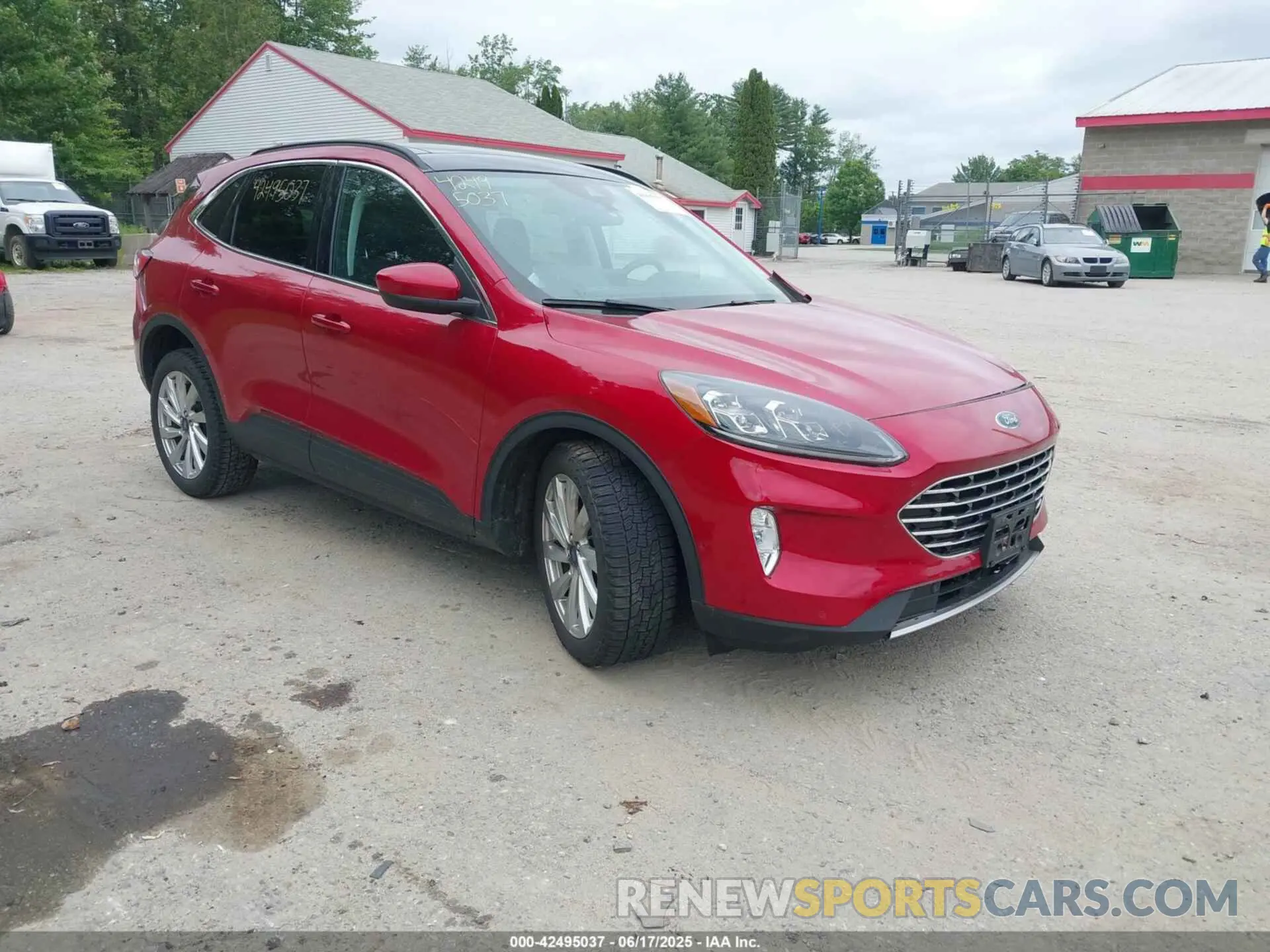 1 Photograph of a damaged car 1FMCU9J90MUA33755 FORD ESCAPE 2021