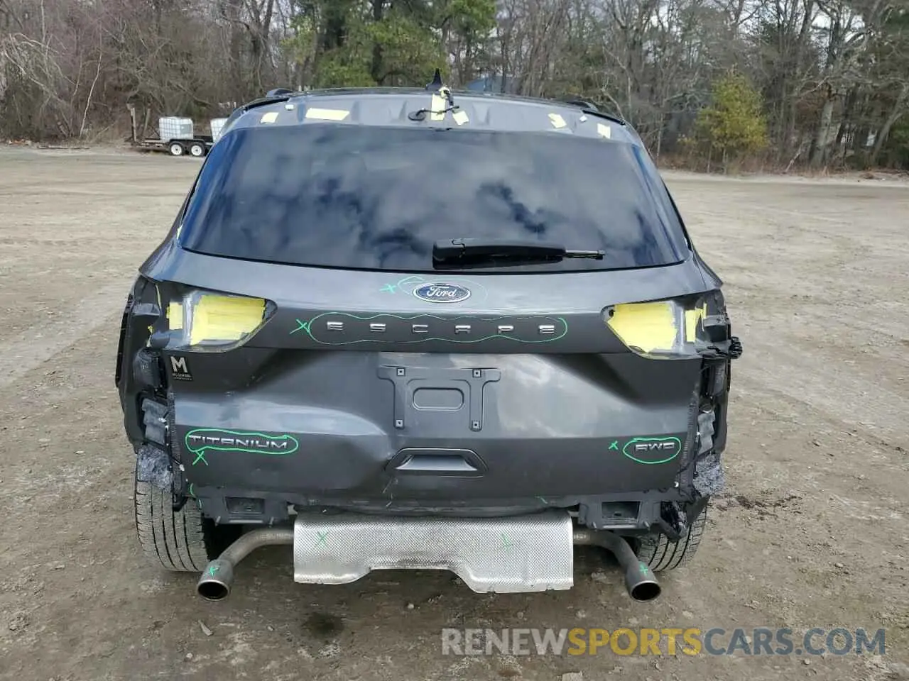 6 Photograph of a damaged car 1FMCU9J91MUA25647 FORD ESCAPE 2021