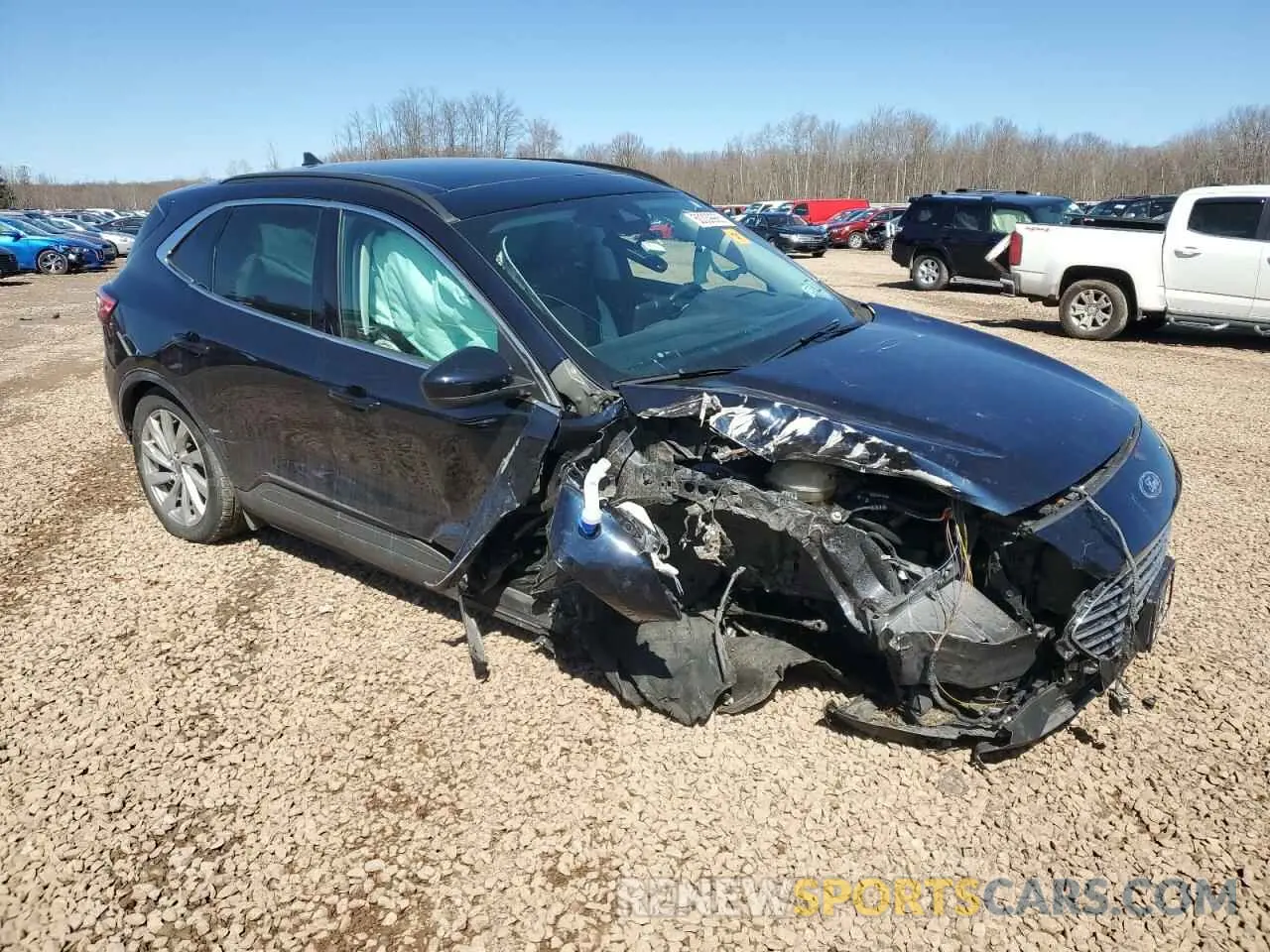 4 Photograph of a damaged car 1FMCU9J96MUA62533 FORD ESCAPE 2021