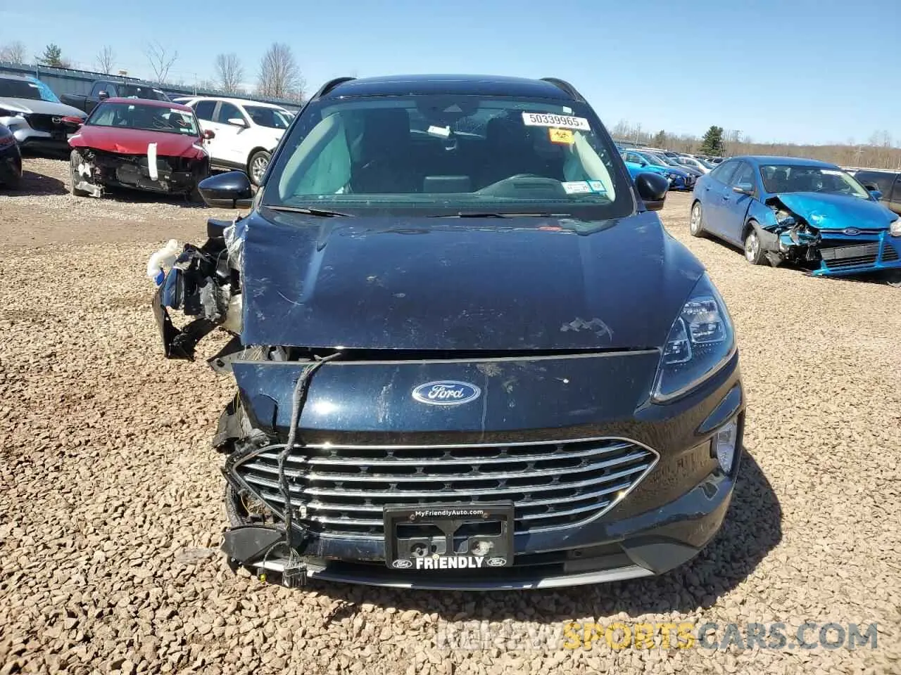 5 Photograph of a damaged car 1FMCU9J96MUA62533 FORD ESCAPE 2021