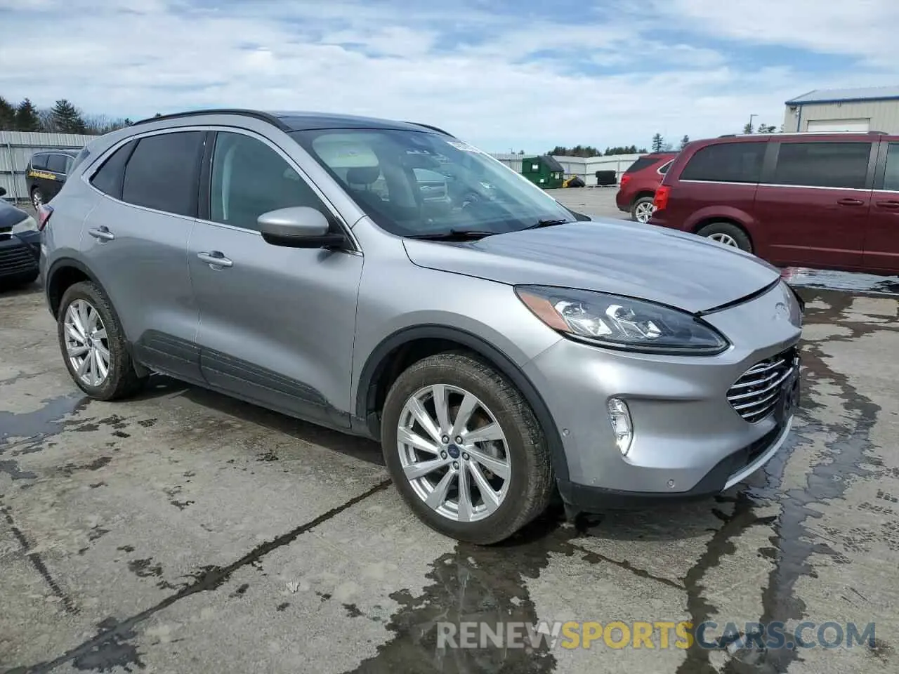 4 Фотография поврежденного автомобиля 1FMCU9J97MUA27791 FORD ESCAPE 2021