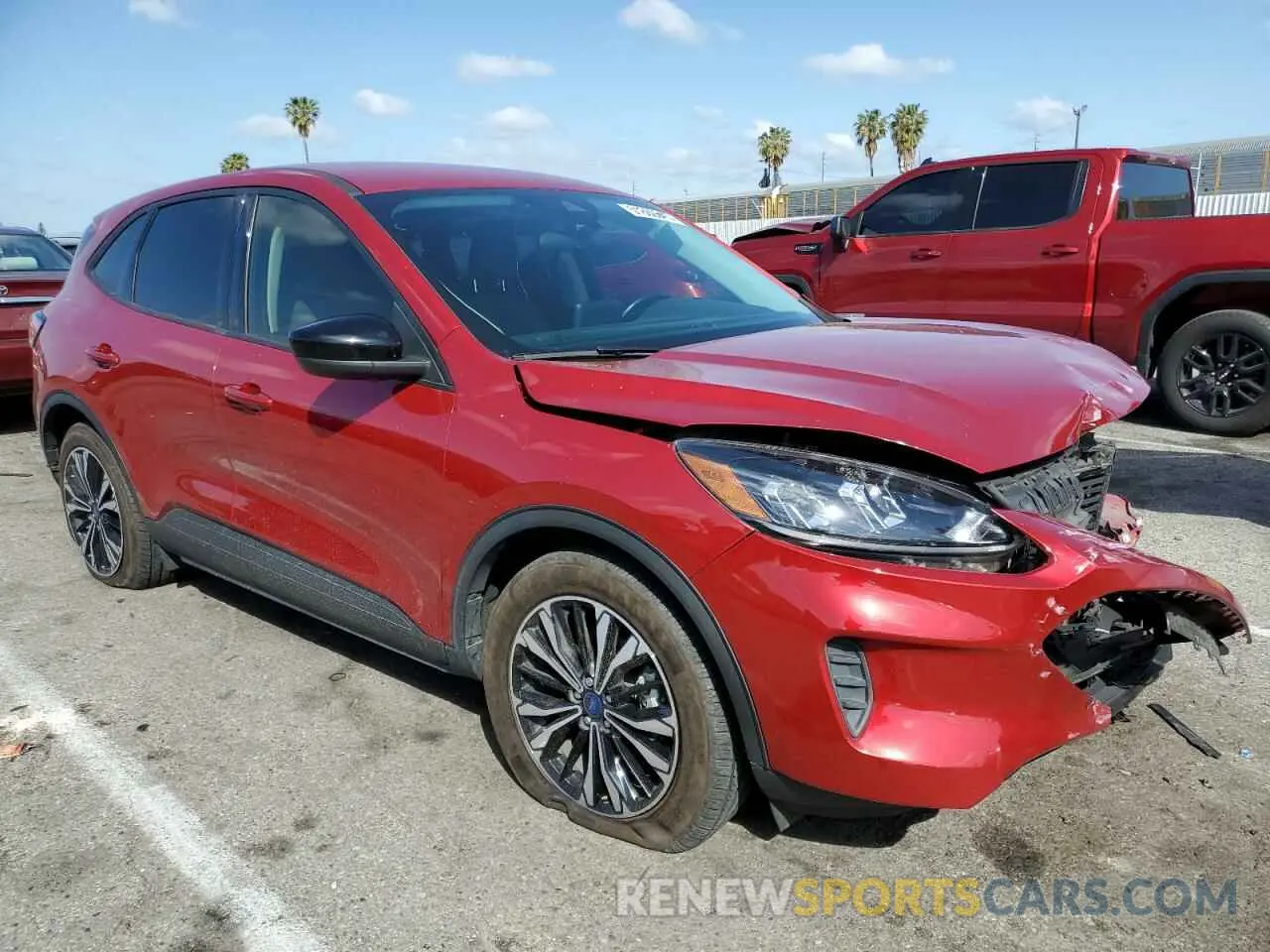 4 Фотография поврежденного автомобиля 1FMCU0BZ0NUA08687 FORD ESCAPE 2022