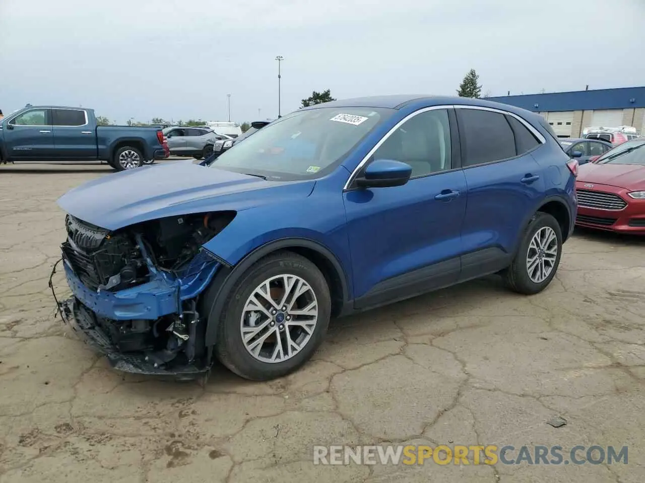 1 Photograph of a damaged car 1FMCU0CZ2NUA86788 FORD ESCAPE 2022