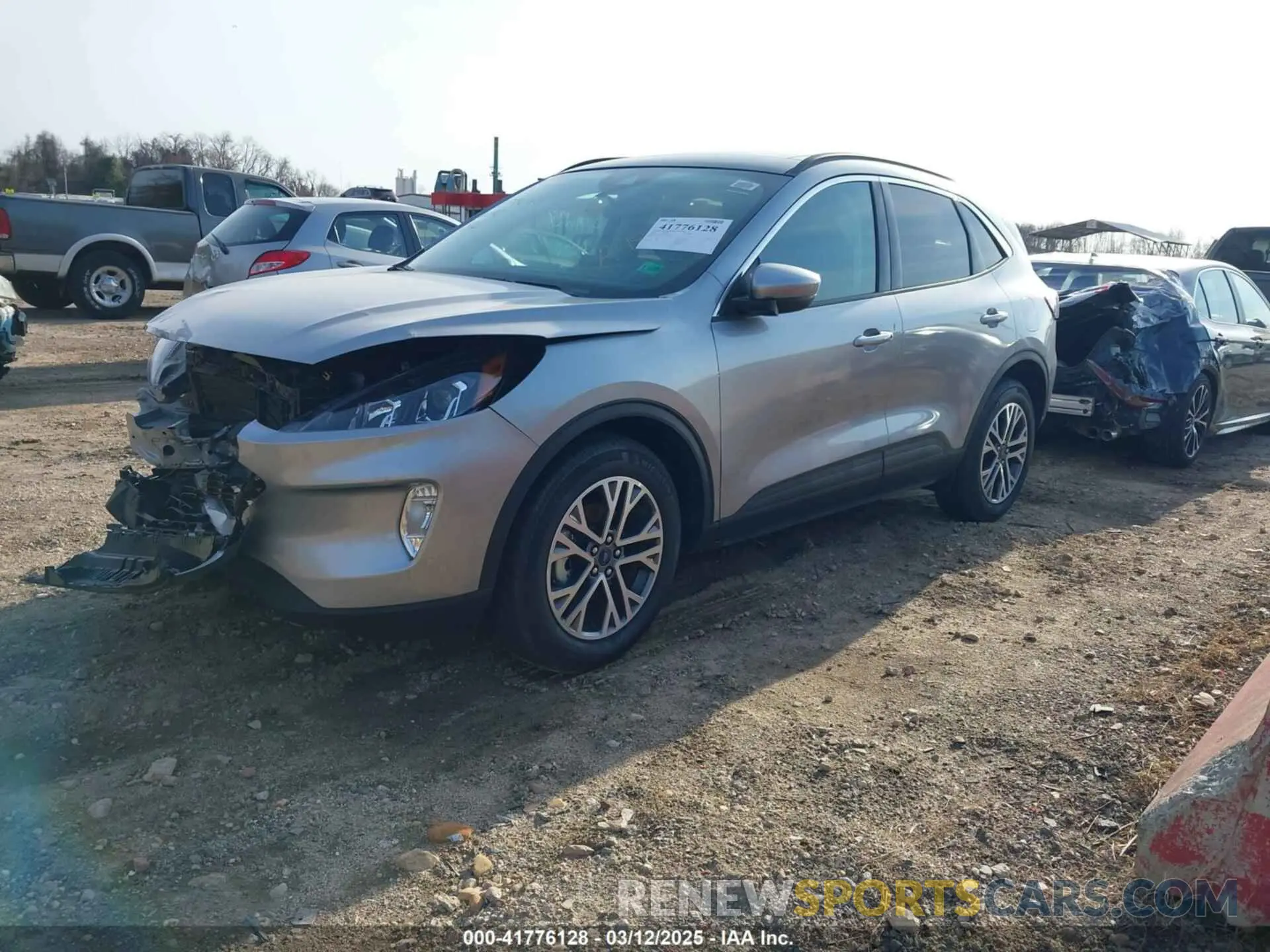 2 Фотография поврежденного автомобиля 1FMCU0CZXNUA97120 FORD ESCAPE 2022