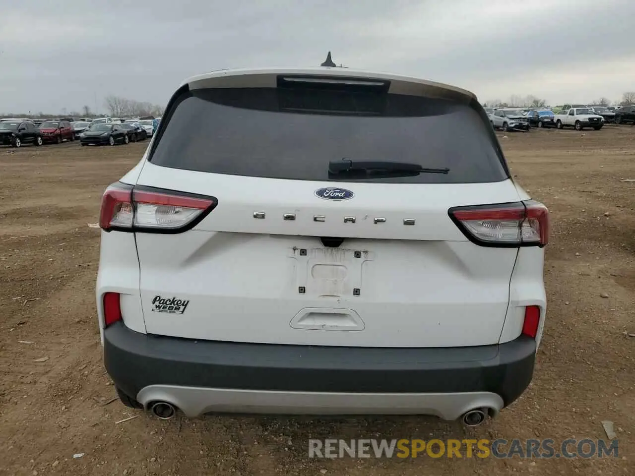6 Photograph of a damaged car 1FMCU0F64NUA03167 FORD ESCAPE 2022