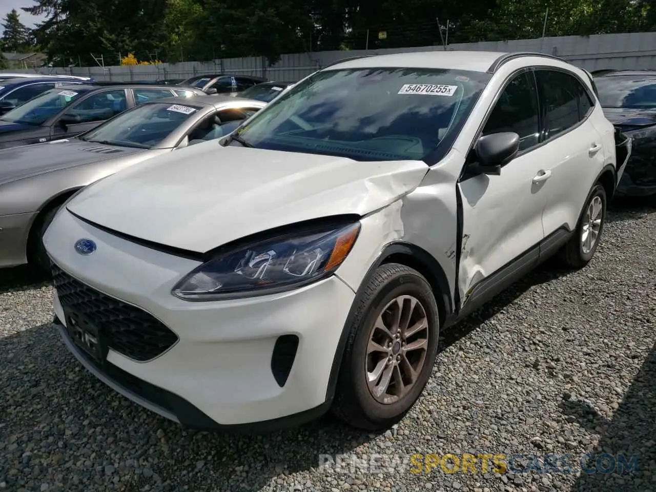 1 Photograph of a damaged car 1FMCU0G62NUB60341 FORD ESCAPE 2022