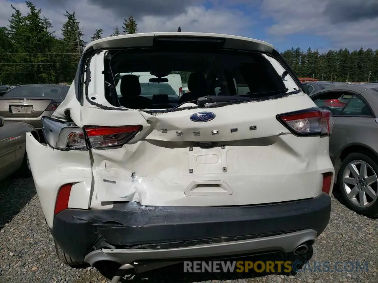 6 Photograph of a damaged car 1FMCU0G62NUB60341 FORD ESCAPE 2022