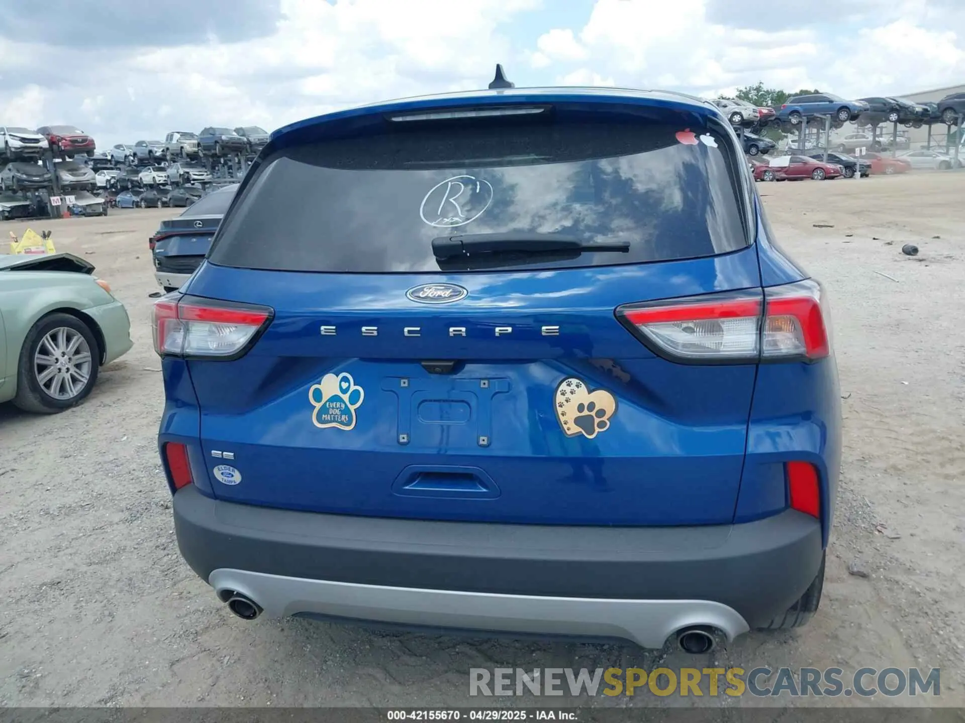 16 Фотография поврежденного автомобиля 1FMCU0G63NUB59442 FORD ESCAPE 2022