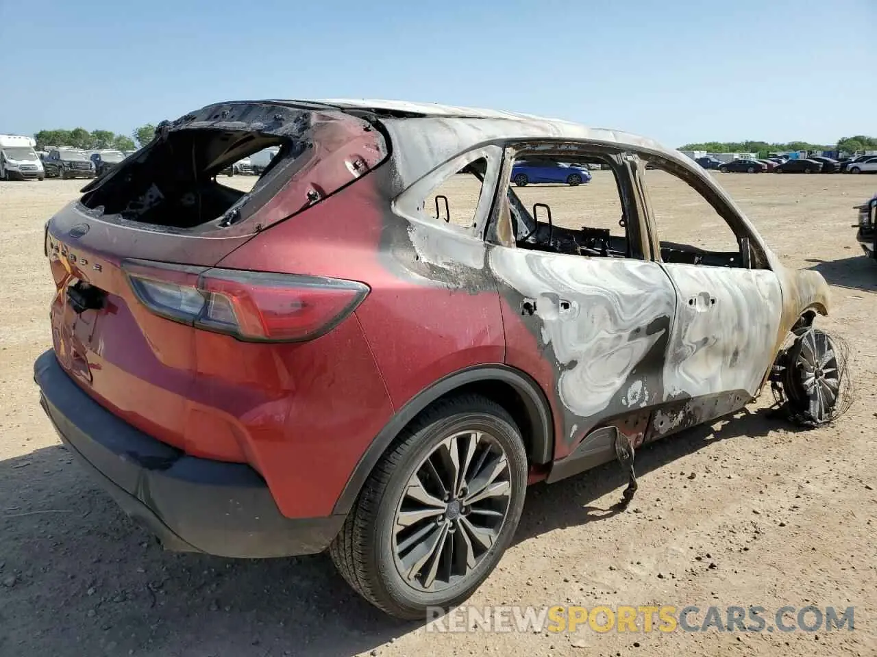 3 Photograph of a damaged car 1FMCU0G66NUA04920 FORD ESCAPE 2022