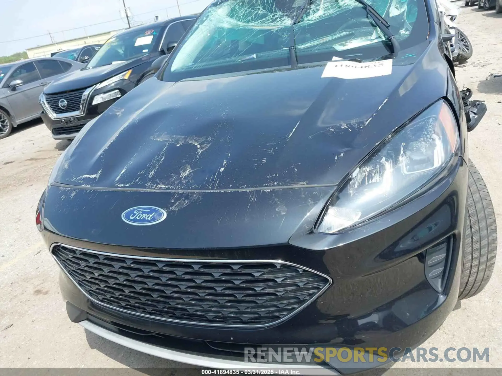 11 Фотография поврежденного автомобиля 1FMCU0G69NUA91843 FORD ESCAPE 2022