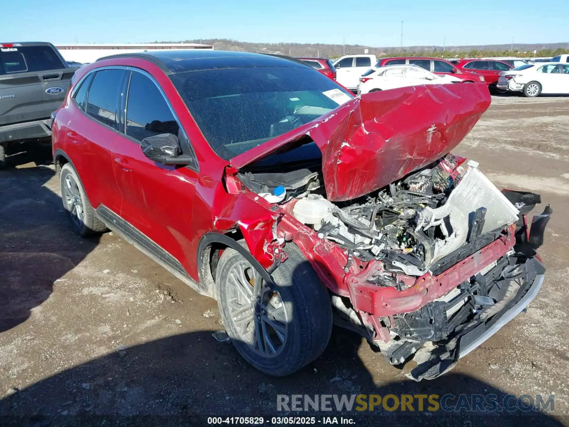 1 Фотография поврежденного автомобиля 1FMCU0H65NUA79350 FORD ESCAPE 2022