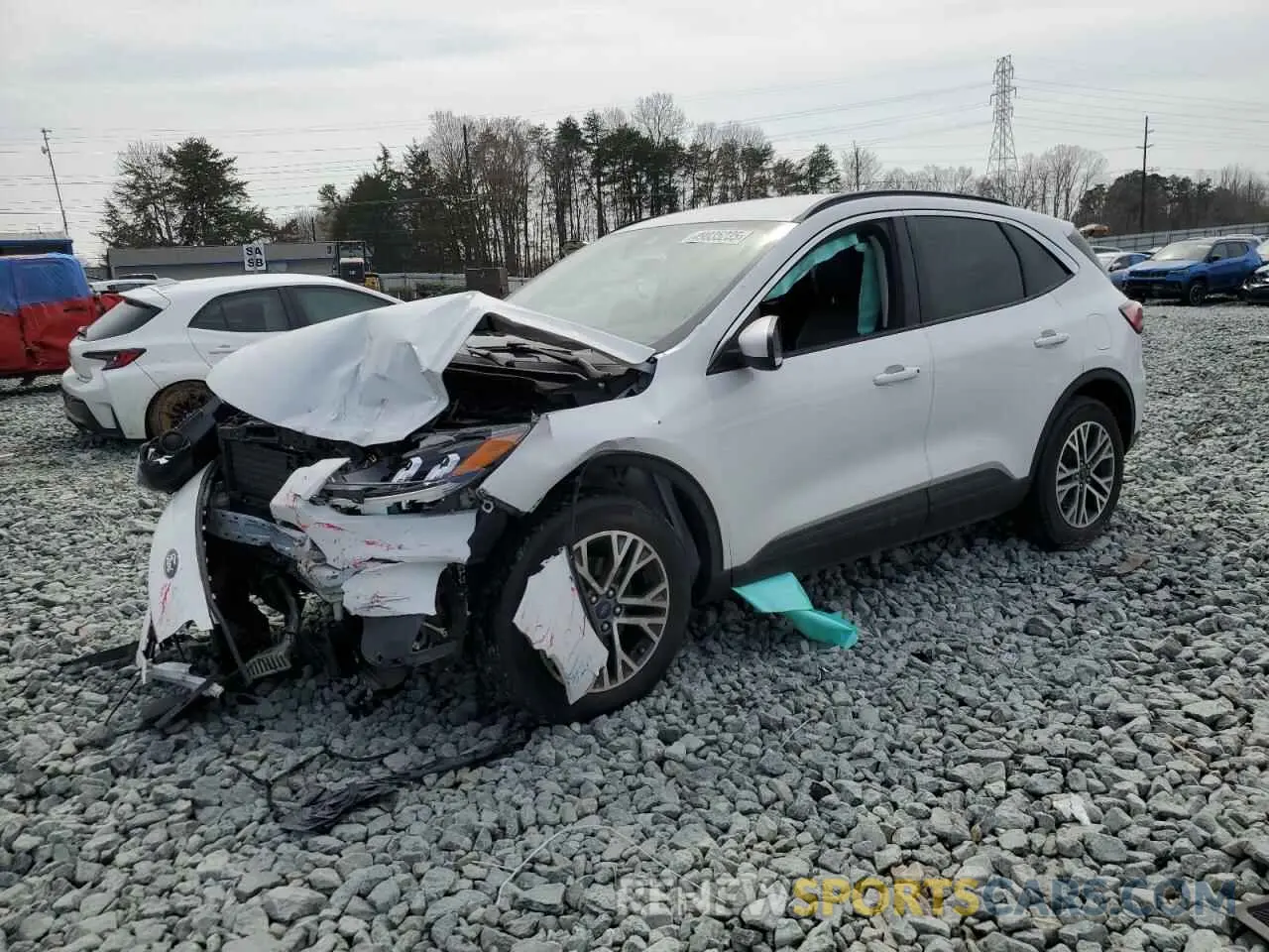 1 Photograph of a damaged car 1FMCU0H67NUA53896 FORD ESCAPE 2022