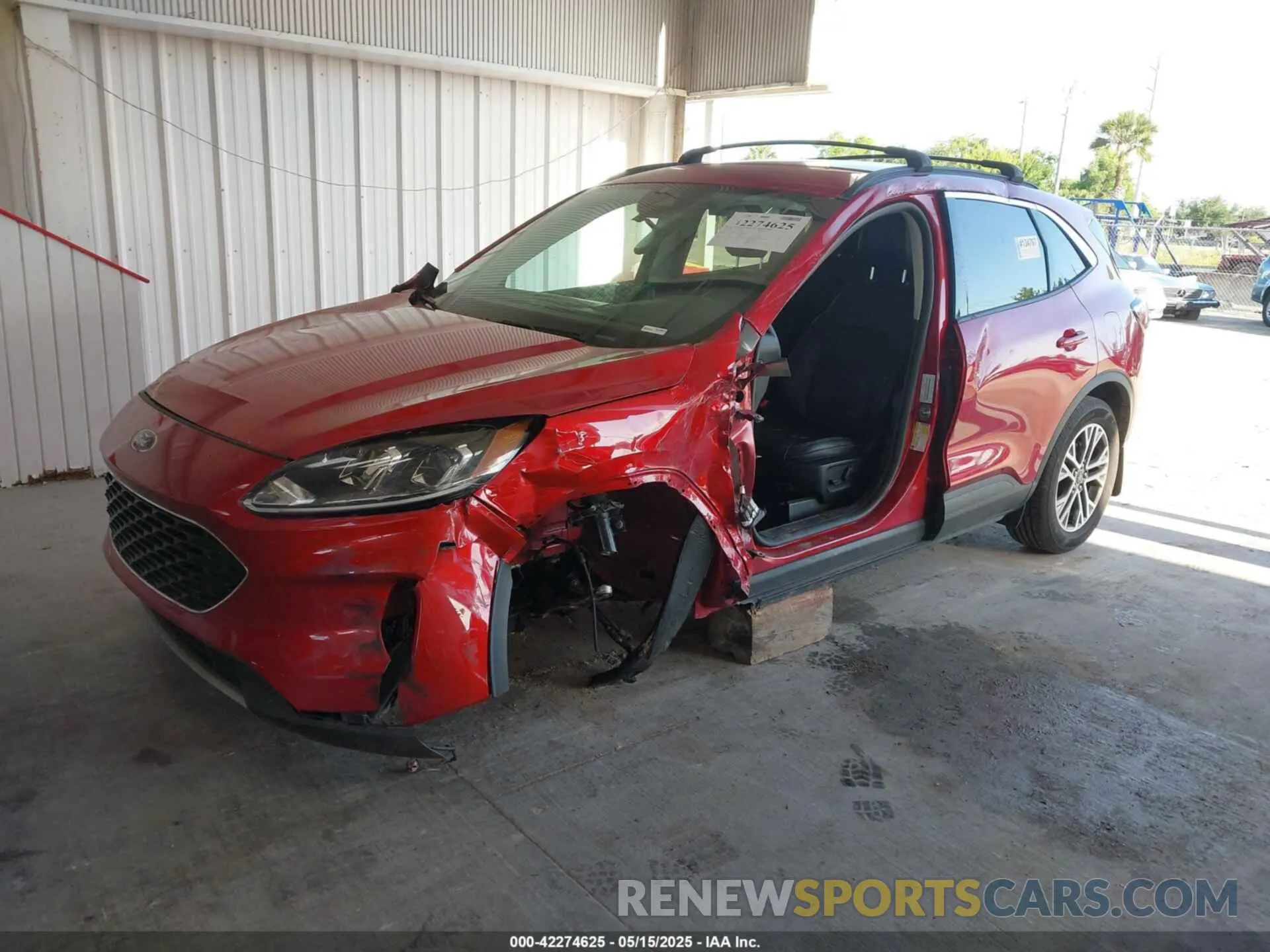 2 Фотография поврежденного автомобиля 1FMCU0H67NUA82153 FORD ESCAPE 2022