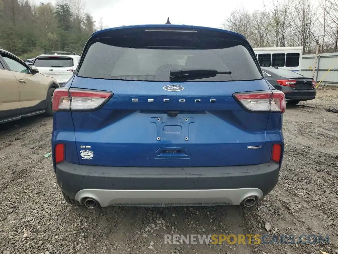 6 Photograph of a damaged car 1FMCU9BZ5NUA64399 FORD ESCAPE 2022