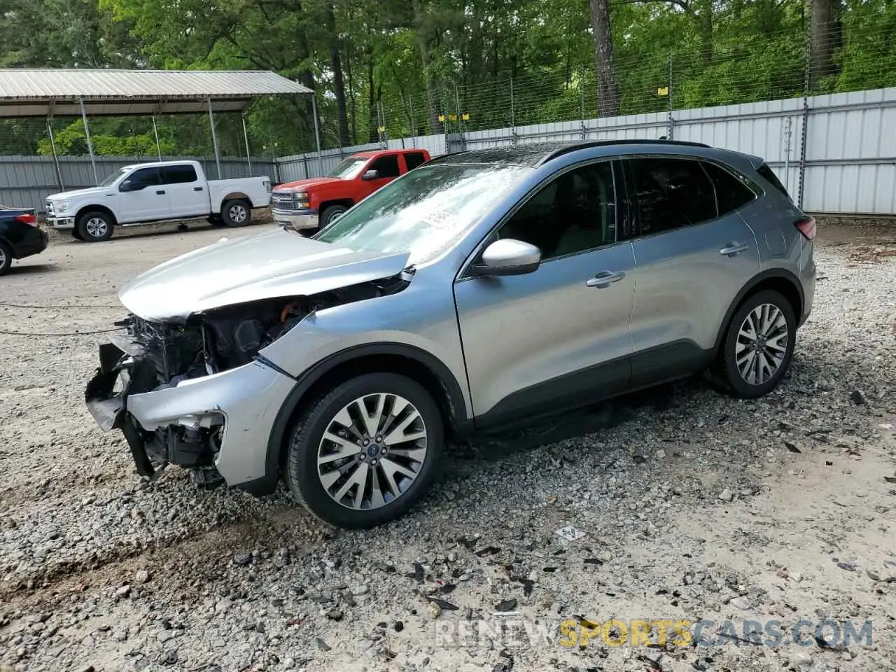 1 Photograph of a damaged car 1FMCU9DZ0NUA06522 FORD ESCAPE 2022