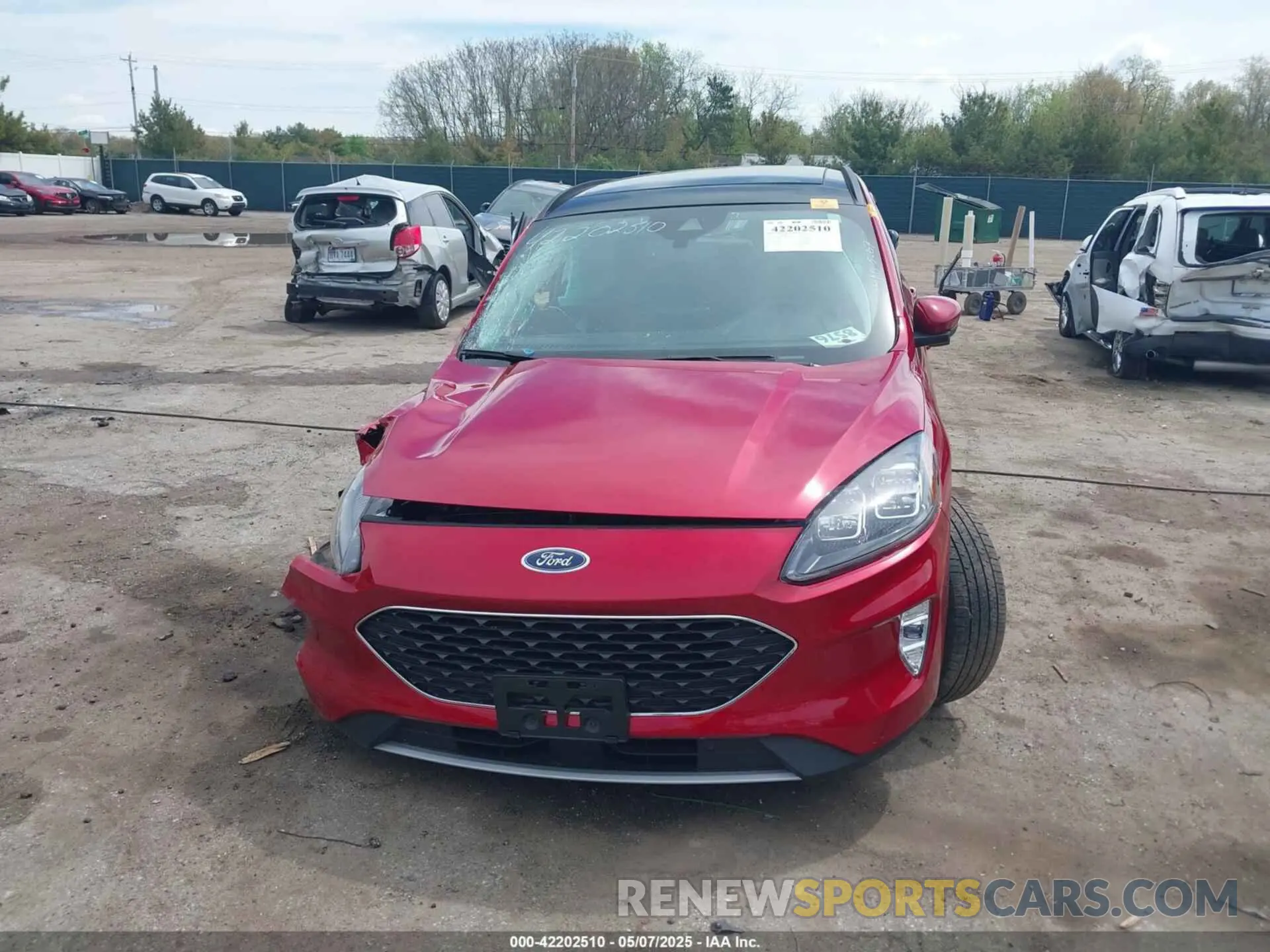 11 Photograph of a damaged car 1FMCU9DZ1NUA34474 FORD ESCAPE 2022