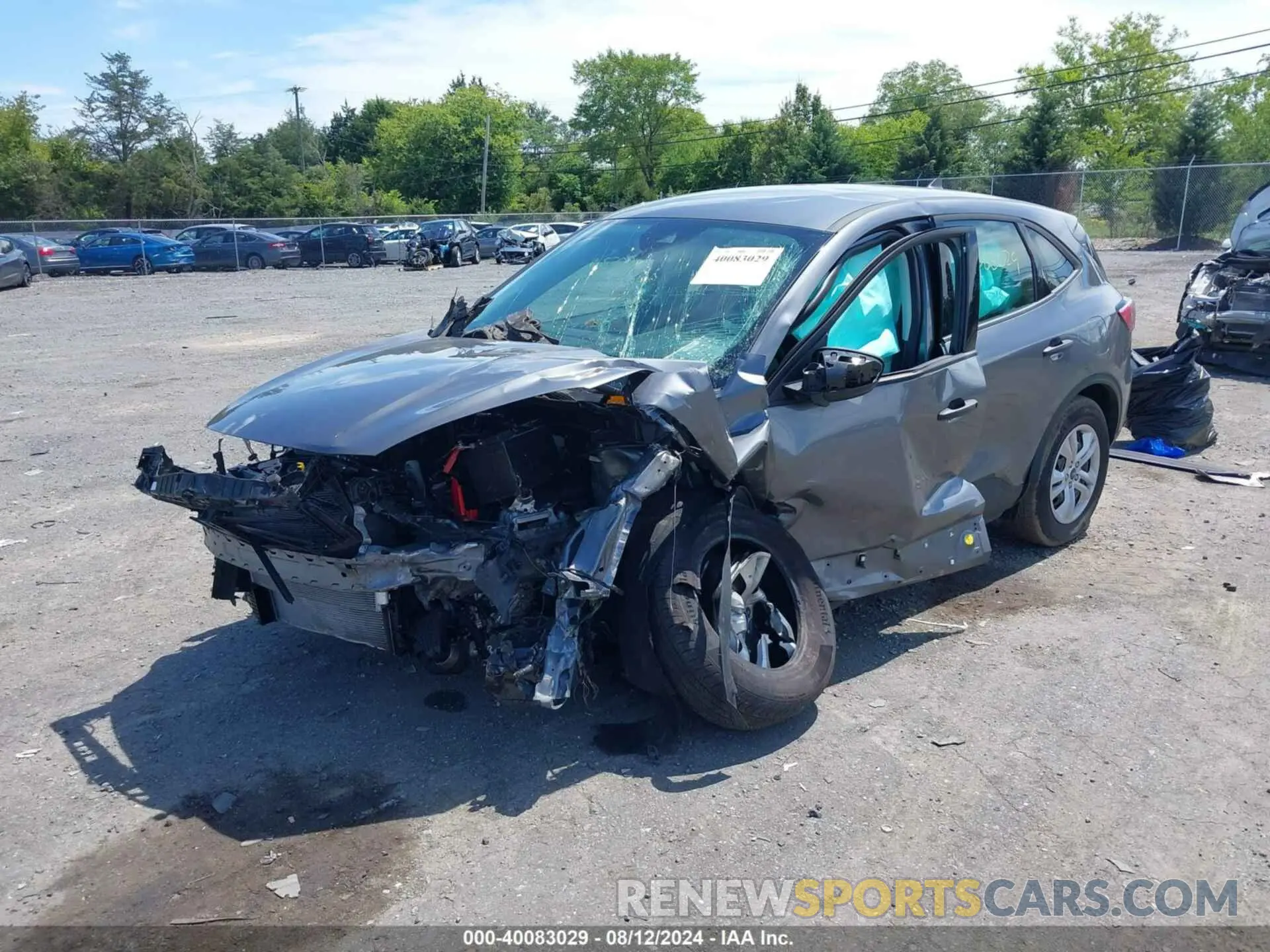 2 Photograph of a damaged car 1FMCU9F61NUB52835 FORD ESCAPE 2022
