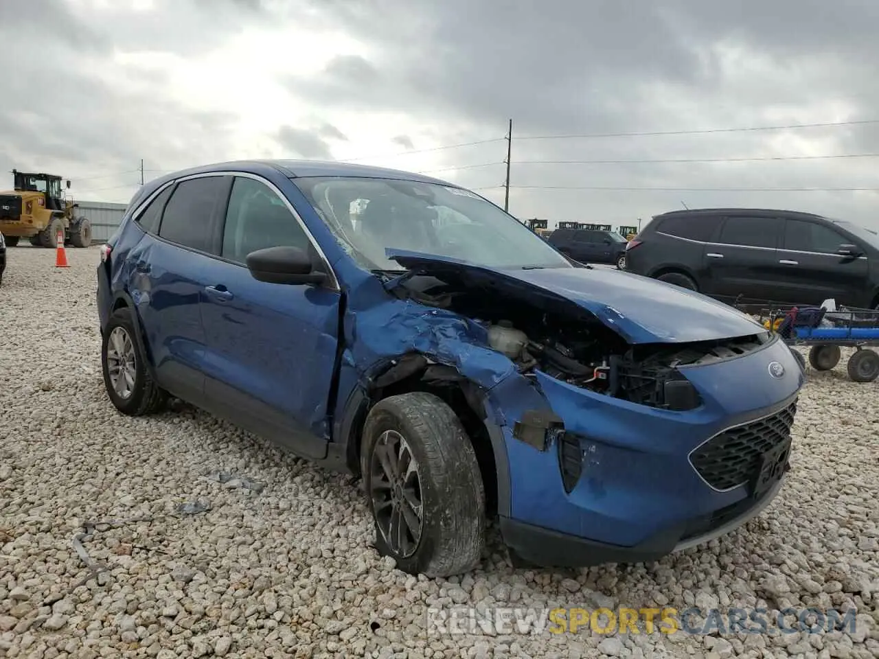 4 Photograph of a damaged car 1FMCU9G60NUA69749 FORD ESCAPE 2022