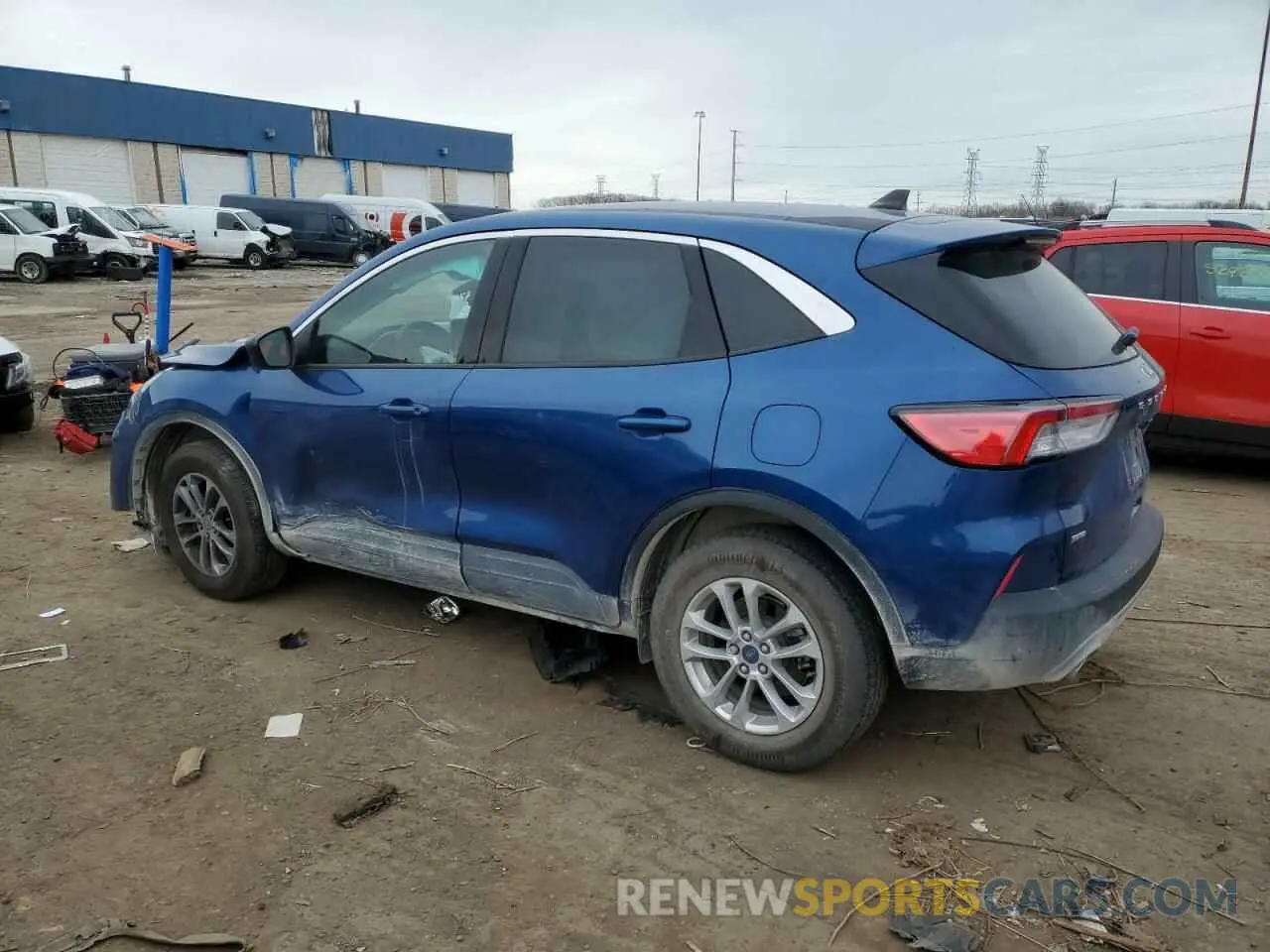 2 Фотография поврежденного автомобиля 1FMCU9G60NUB72539 FORD ESCAPE 2022