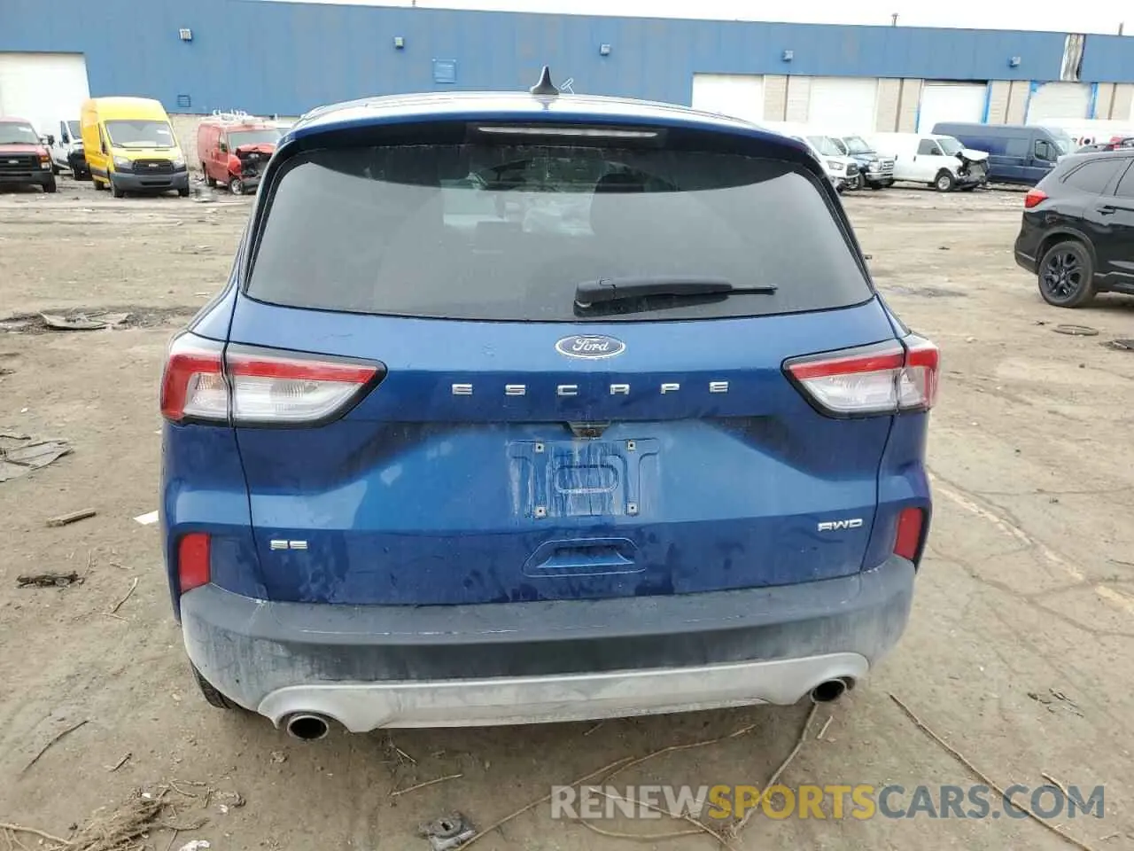 6 Фотография поврежденного автомобиля 1FMCU9G60NUB72539 FORD ESCAPE 2022