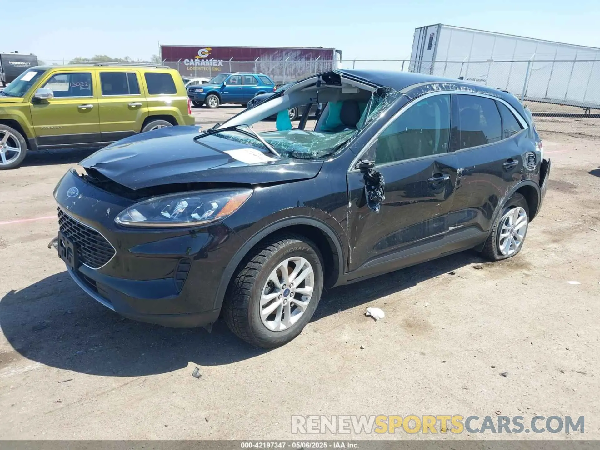 2 Фотография поврежденного автомобиля 1FMCU9G61NUA84261 FORD ESCAPE 2022