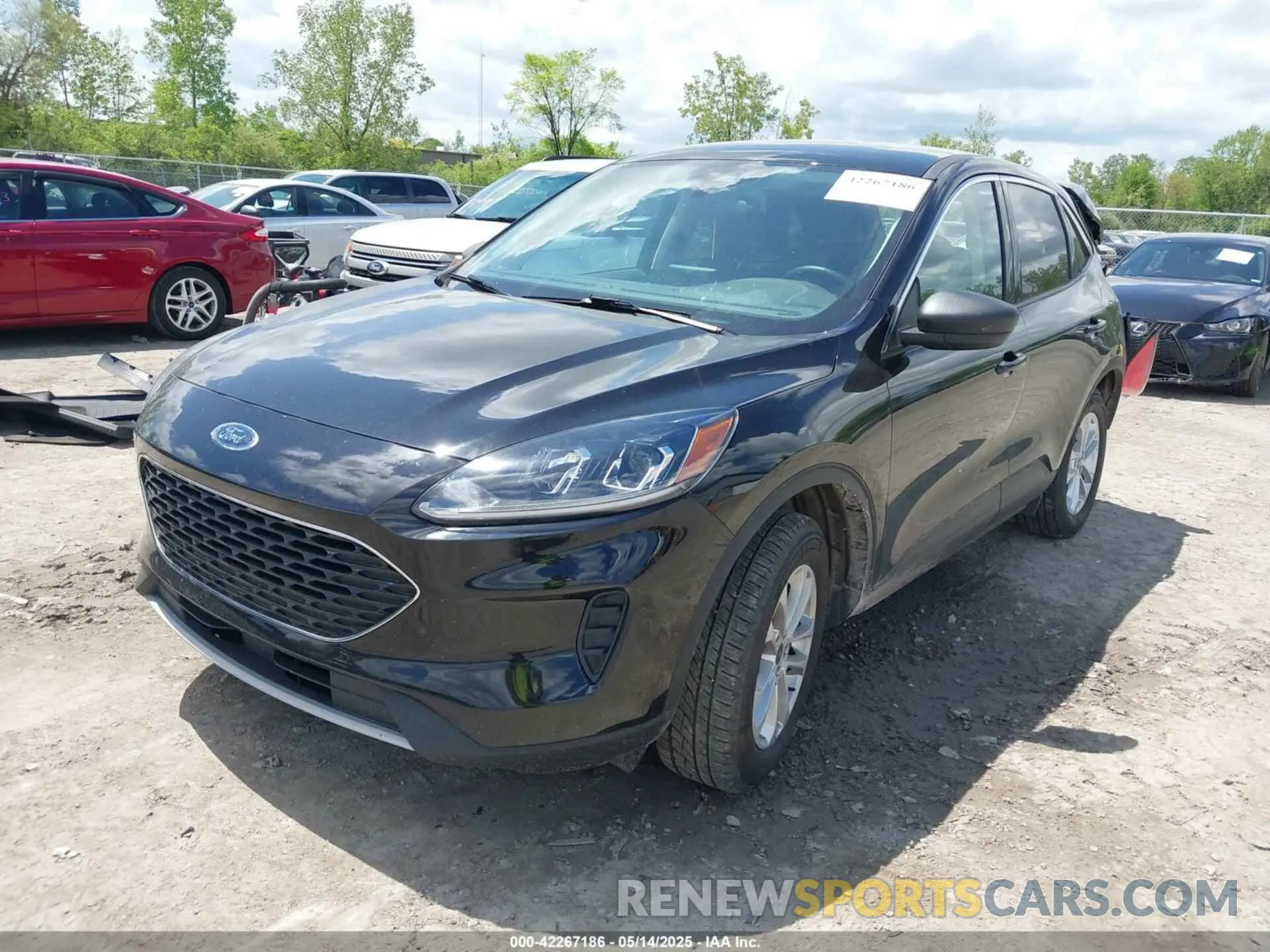 2 Photograph of a damaged car 1FMCU9G62NUA32931 FORD ESCAPE 2022