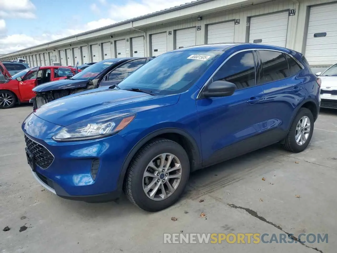 1 Фотография поврежденного автомобиля 1FMCU9G62NUA70112 FORD ESCAPE 2022