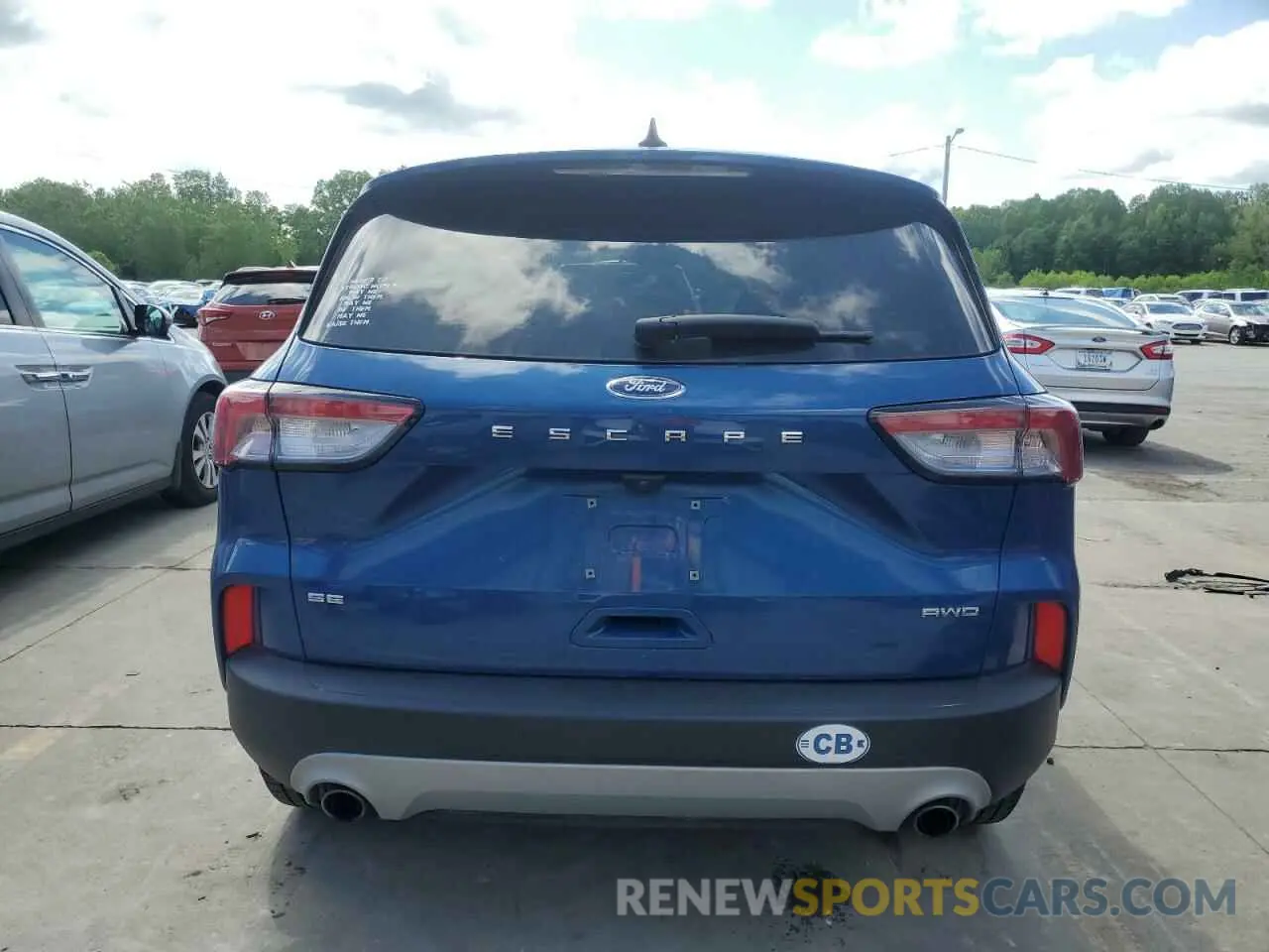 6 Фотография поврежденного автомобиля 1FMCU9G62NUA70112 FORD ESCAPE 2022