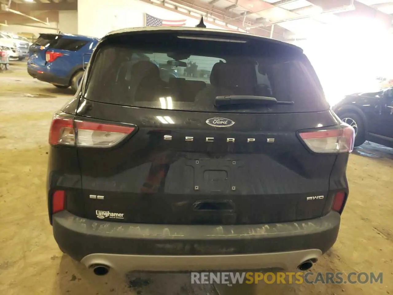 6 Photograph of a damaged car 1FMCU9G62NUB98205 FORD ESCAPE 2022