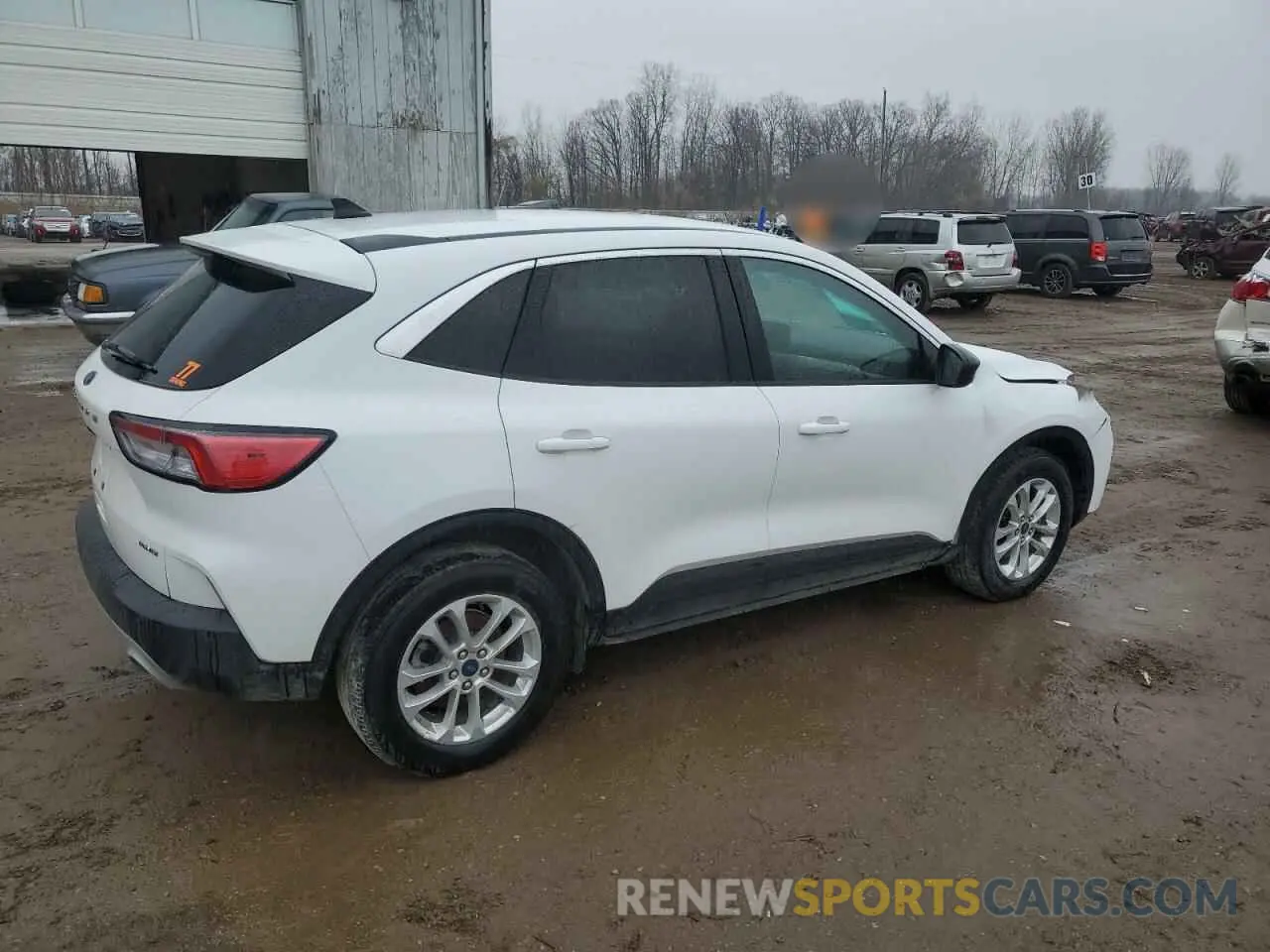 3 Photograph of a damaged car 1FMCU9G64NUA44076 FORD ESCAPE 2022