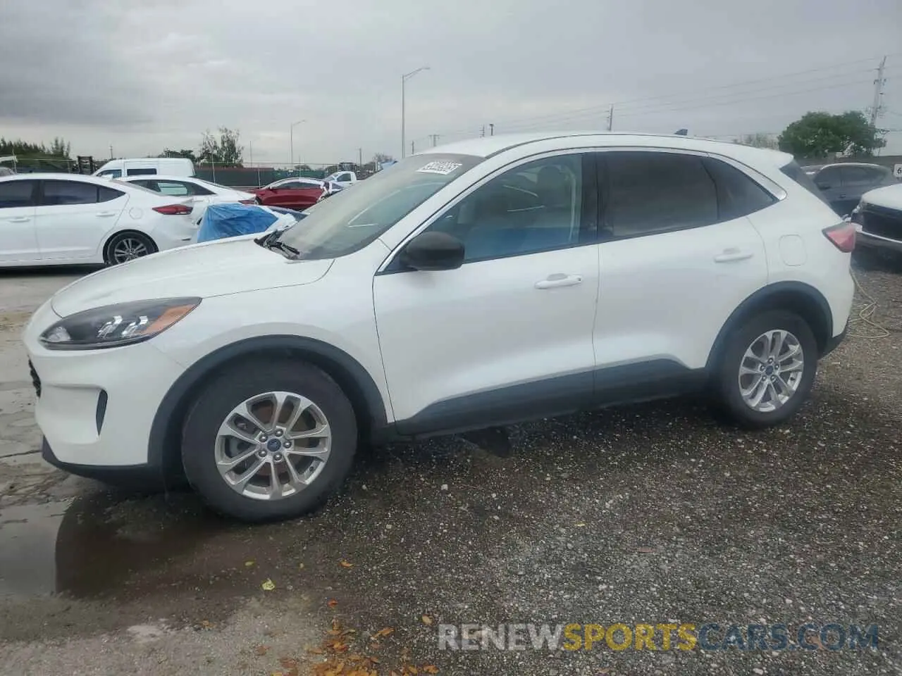 1 Photograph of a damaged car 1FMCU9G64NUA60584 FORD ESCAPE 2022