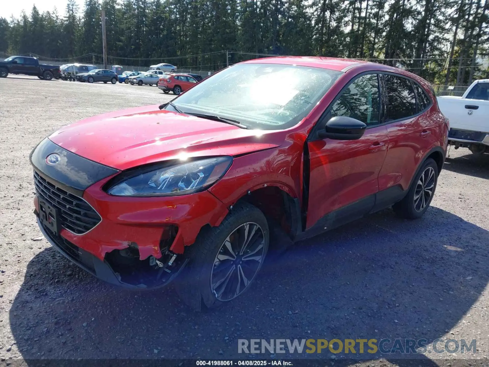 2 Photograph of a damaged car 1FMCU9G64NUC00908 FORD ESCAPE 2022