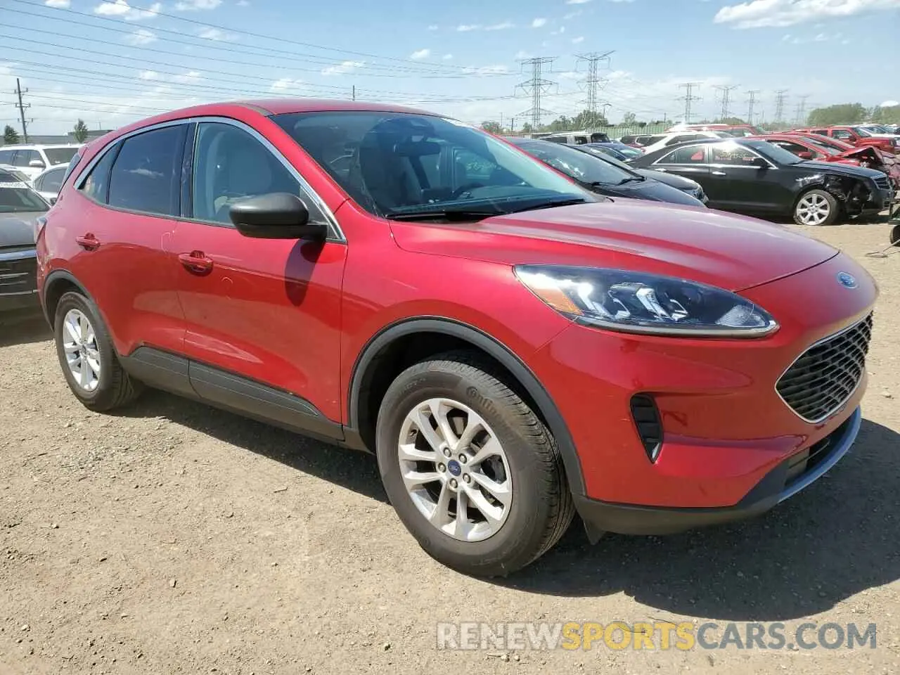 4 Фотография поврежденного автомобиля 1FMCU9G65NUB24356 FORD ESCAPE 2022