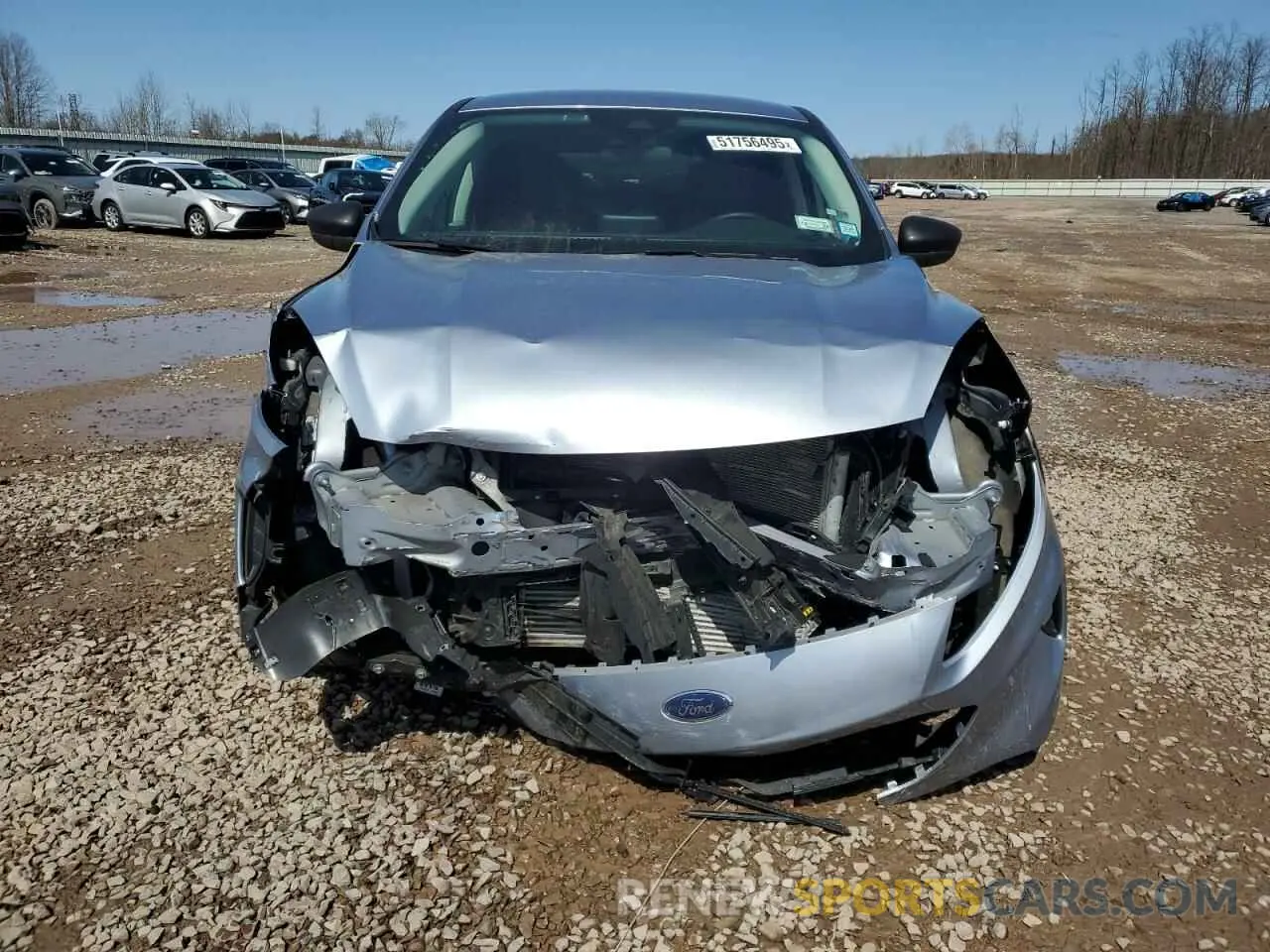 5 Photograph of a damaged car 1FMCU9G67NUA35257 FORD ESCAPE 2022