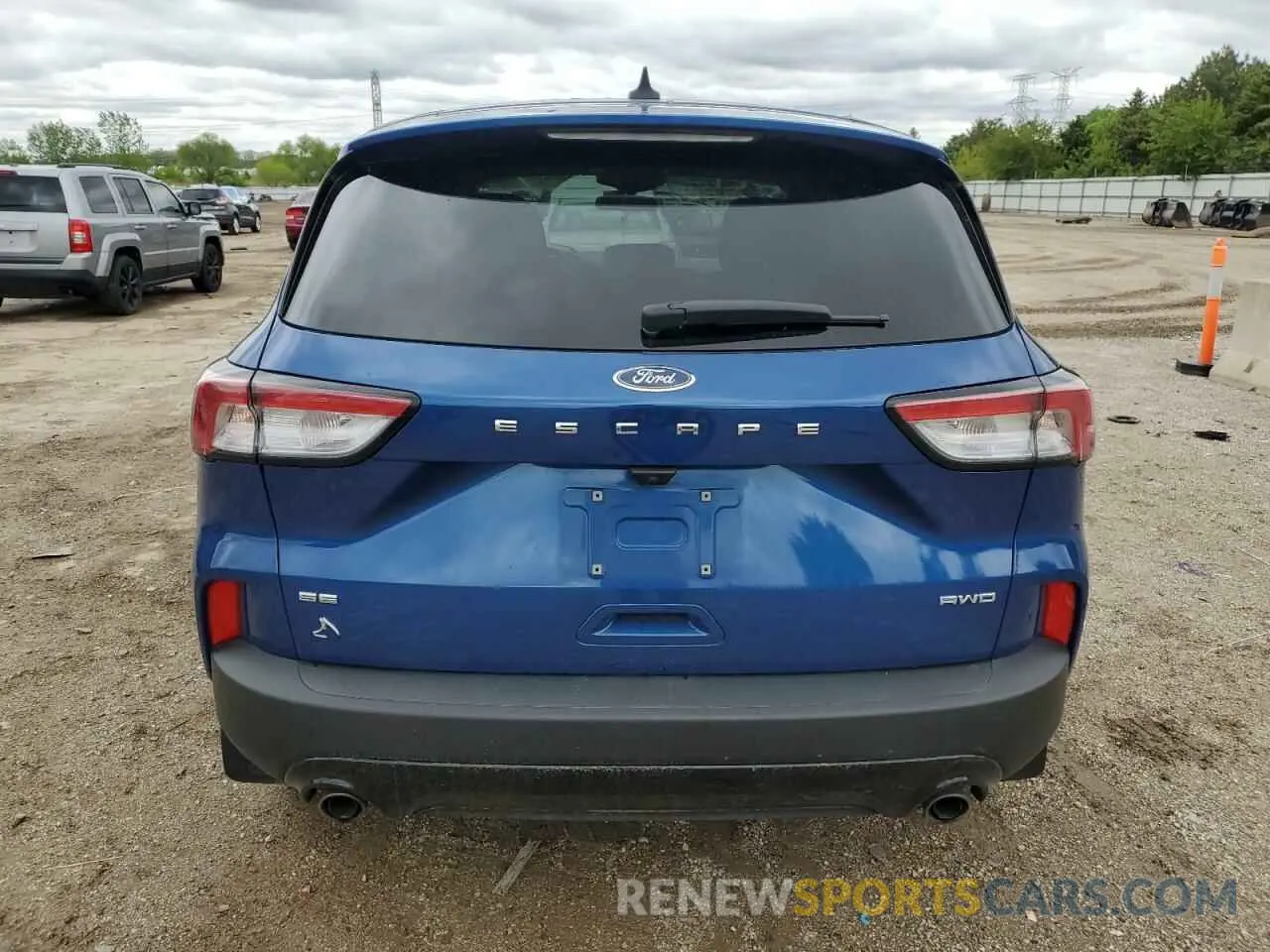 6 Фотография поврежденного автомобиля 1FMCU9G68NUB21886 FORD ESCAPE 2022