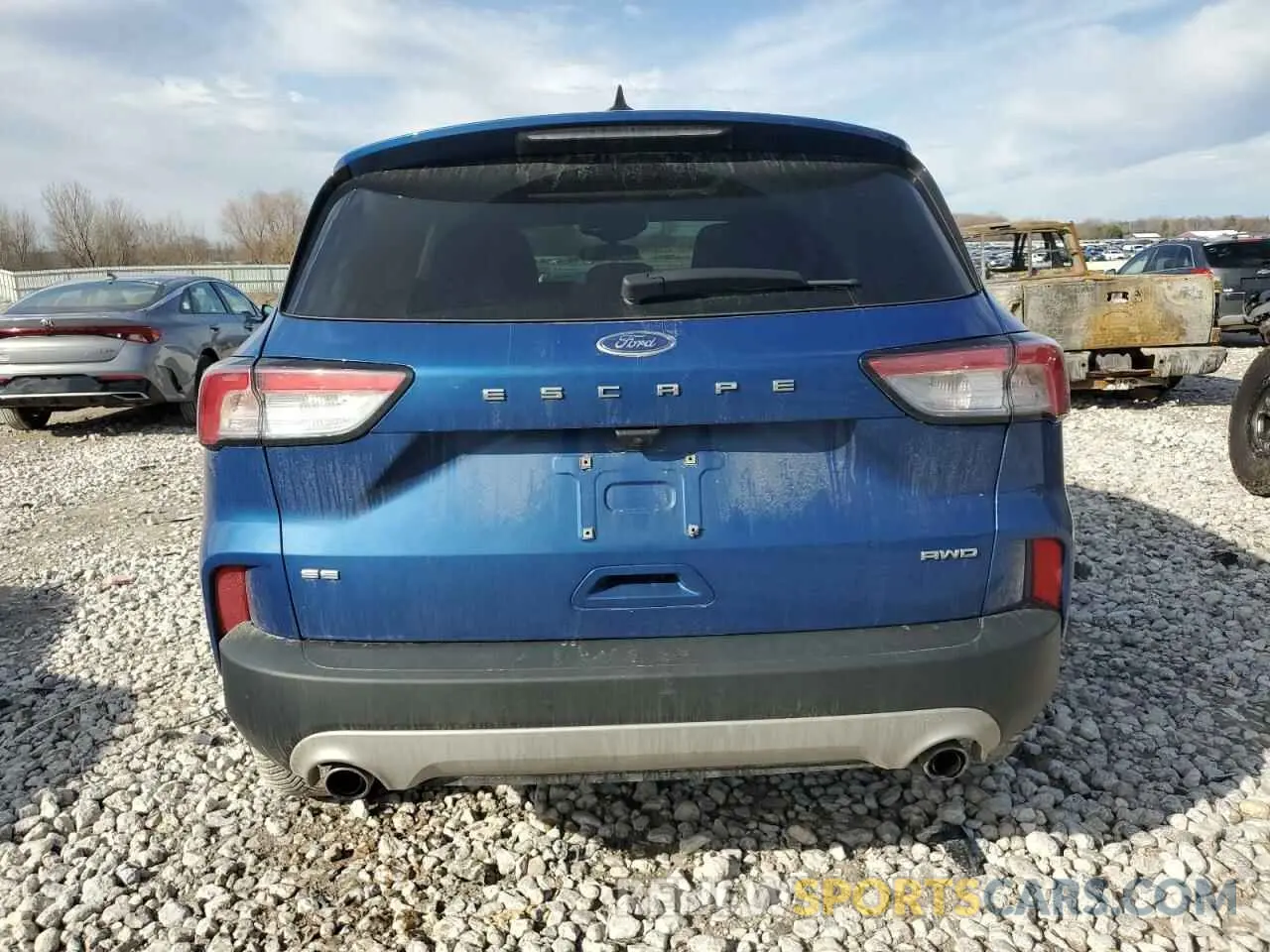 6 Фотография поврежденного автомобиля 1FMCU9G69NUA79681 FORD ESCAPE 2022
