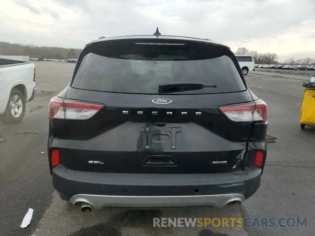 6 Фотография поврежденного автомобиля 1FMCU9H61NUA69211 FORD ESCAPE 2022