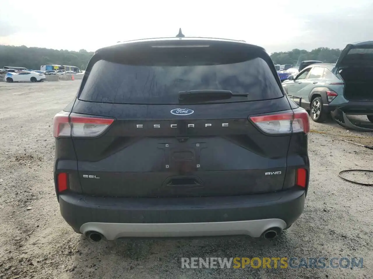 6 Photograph of a damaged car 1FMCU9H63NUA68982 FORD ESCAPE 2022