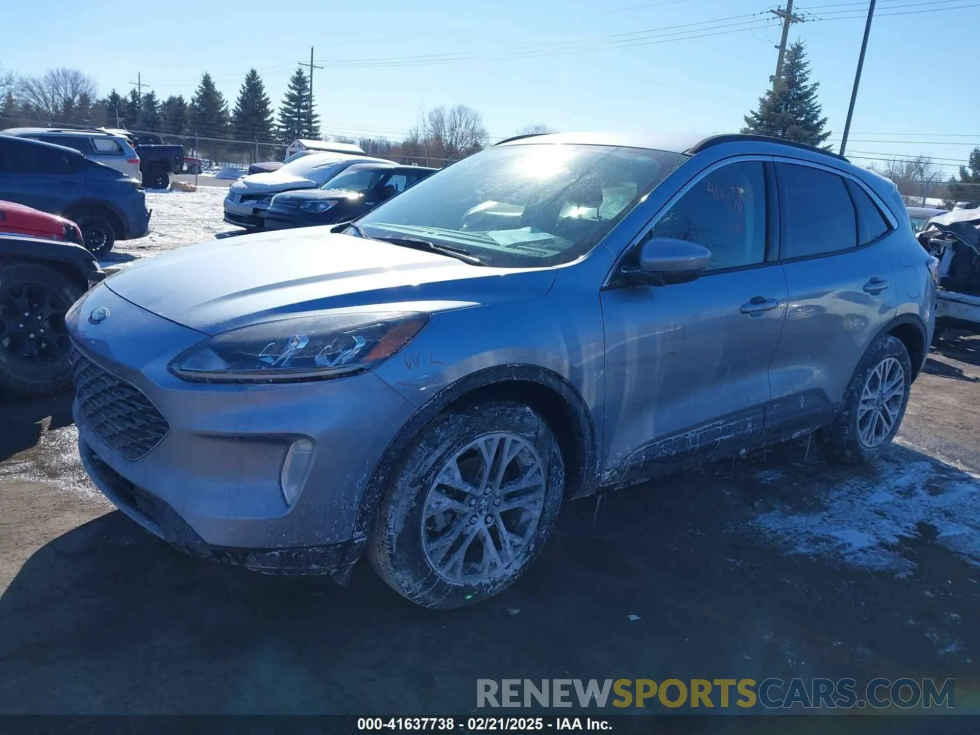 2 Photograph of a damaged car 1FMCU9H65NUB94311 FORD ESCAPE 2022