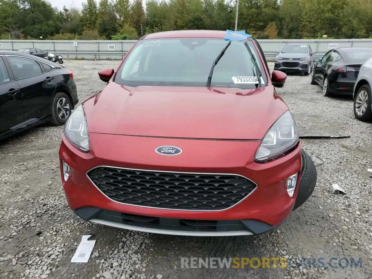 5 Фотография поврежденного автомобиля 1FMCU9H93NUA25155 FORD ESCAPE 2022
