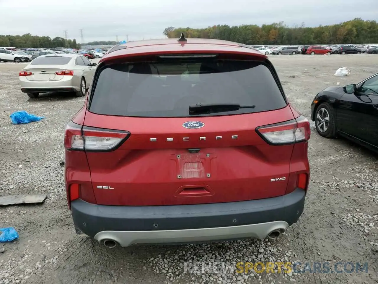 6 Фотография поврежденного автомобиля 1FMCU9H93NUA25155 FORD ESCAPE 2022