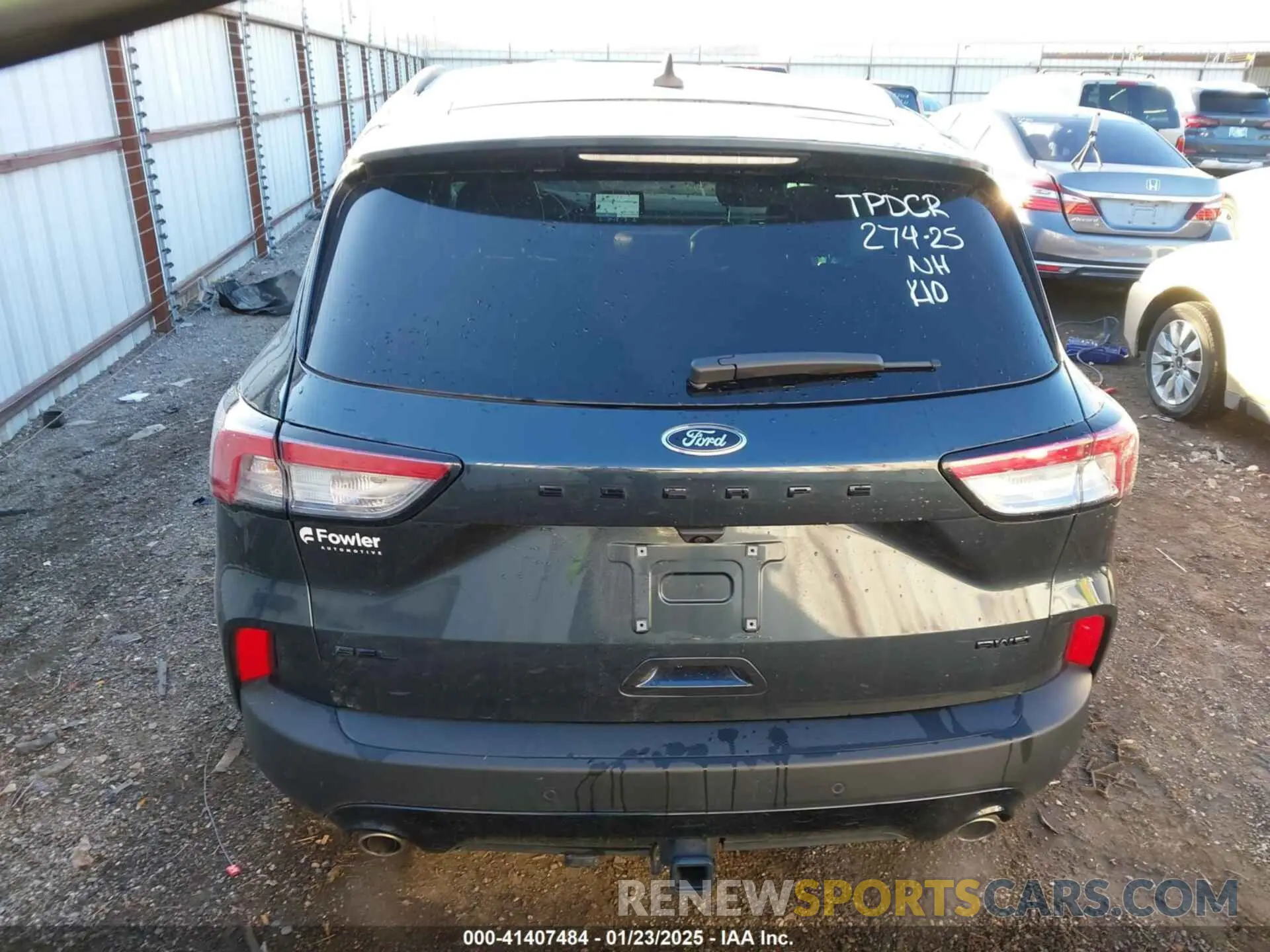 16 Фотография поврежденного автомобиля 1FMCU9H93NUB59194 FORD ESCAPE 2022