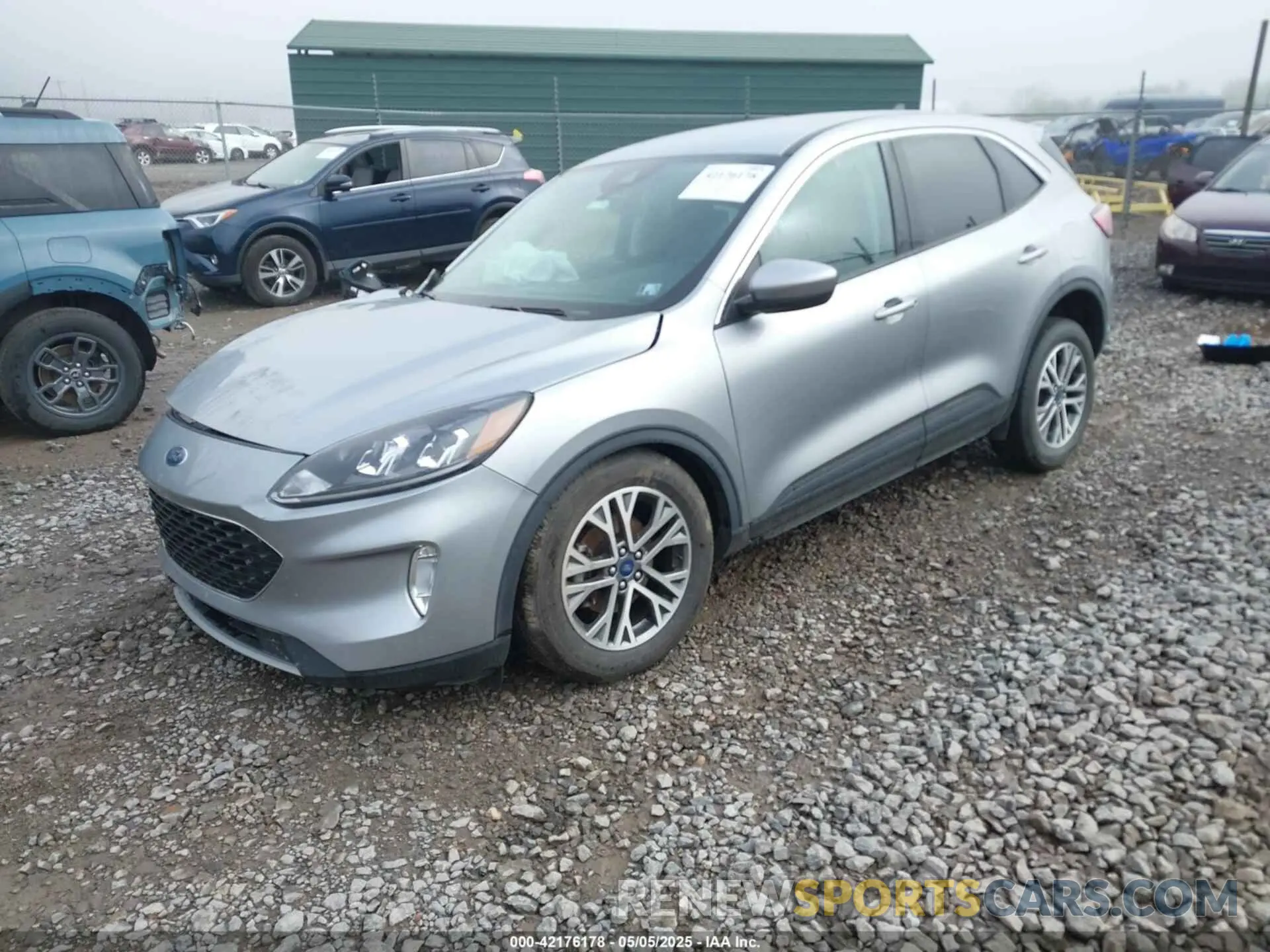 2 Фотография поврежденного автомобиля 1FMCU9H94NUA10776 FORD ESCAPE 2022