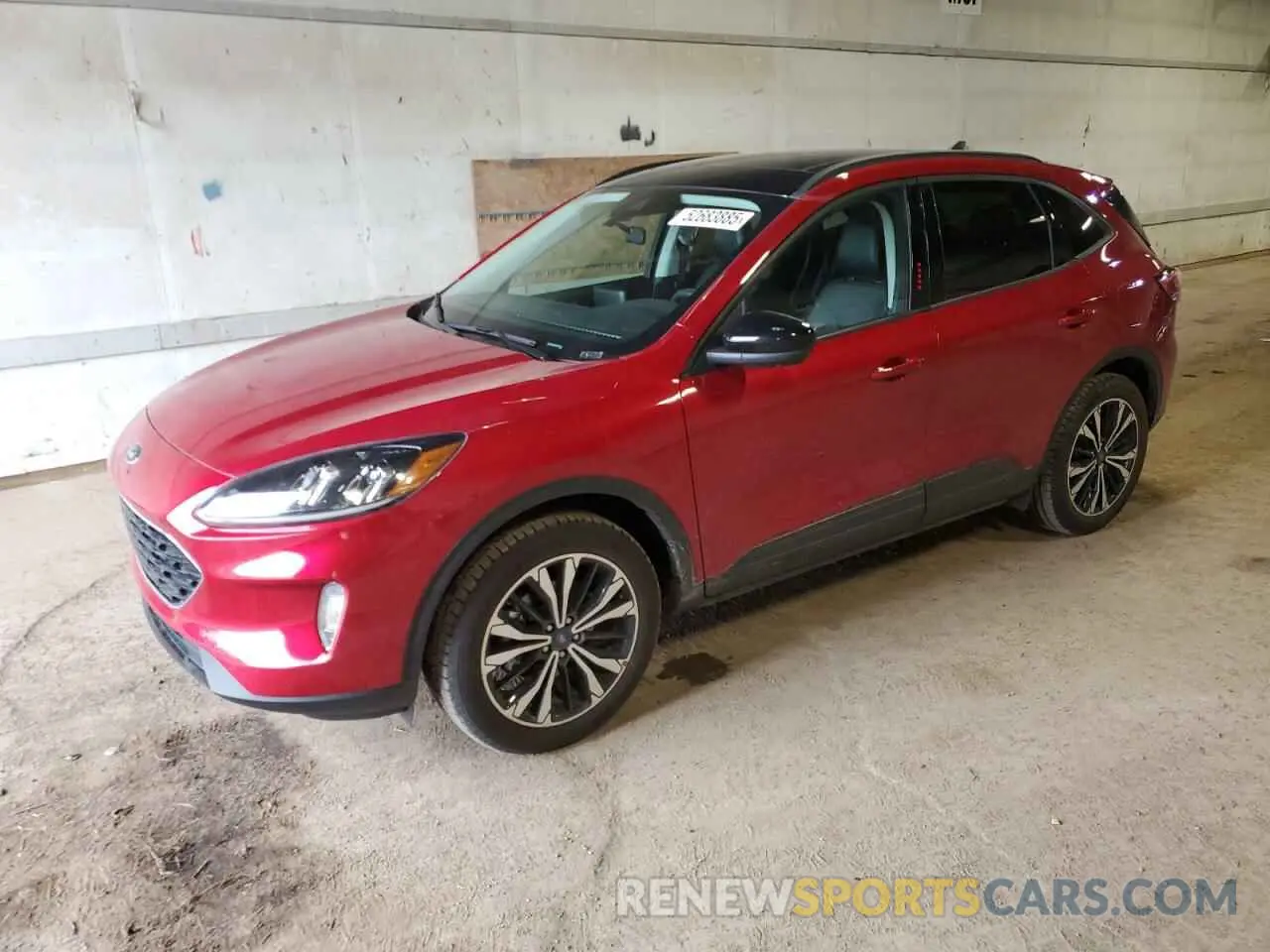 1 Photograph of a damaged car 1FMCU9H94NUC02621 FORD ESCAPE 2022